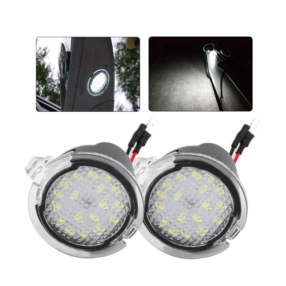 Led-außenspiegelbeleuchtung Rechts/links, 18 Glühbirnen À 1,8 W, Für Ford F-150, Türfußraumbeleuchtung, Einstiegsbeleuchtung, 2-teiliges Set