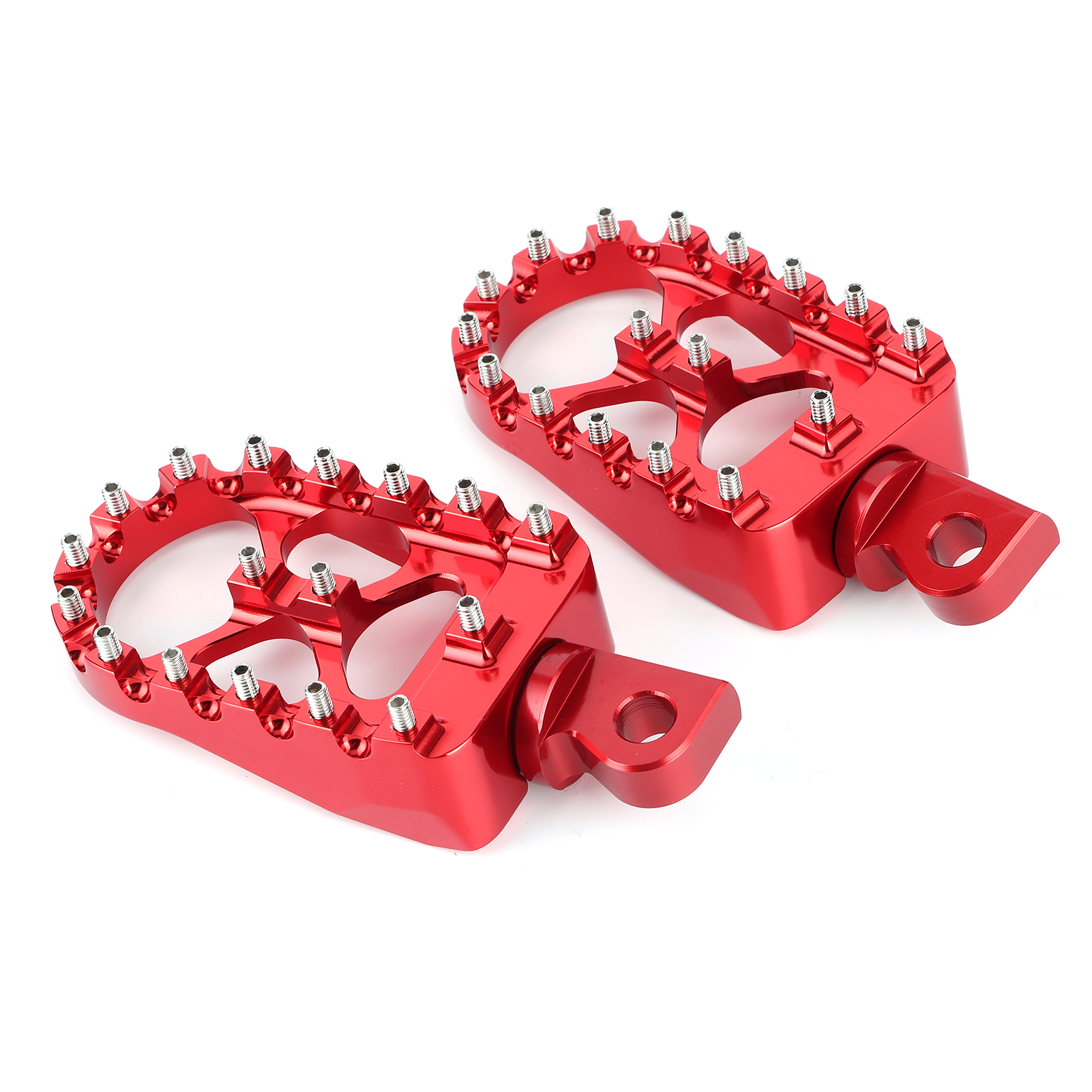 Universelle Motorrad-fußraste, 10 Mm Einbaudurchmesser, Cnc-gefräste Aluminiumlegierung, Passend Für Dynared