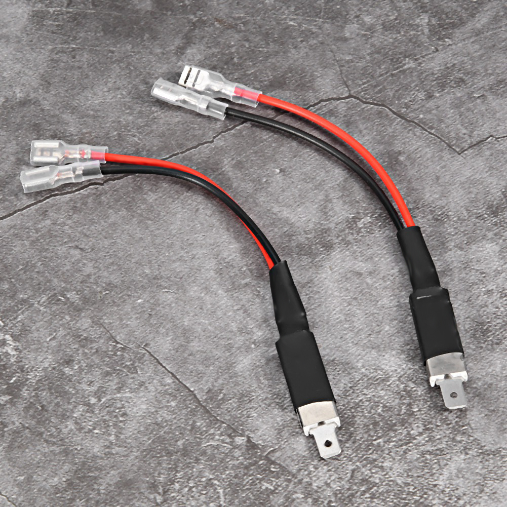 2x H1 Led-kabelverbinder, Einfacher Umrüstadapter, Verdrahtungshalterung Für Led-scheinwerferlampen