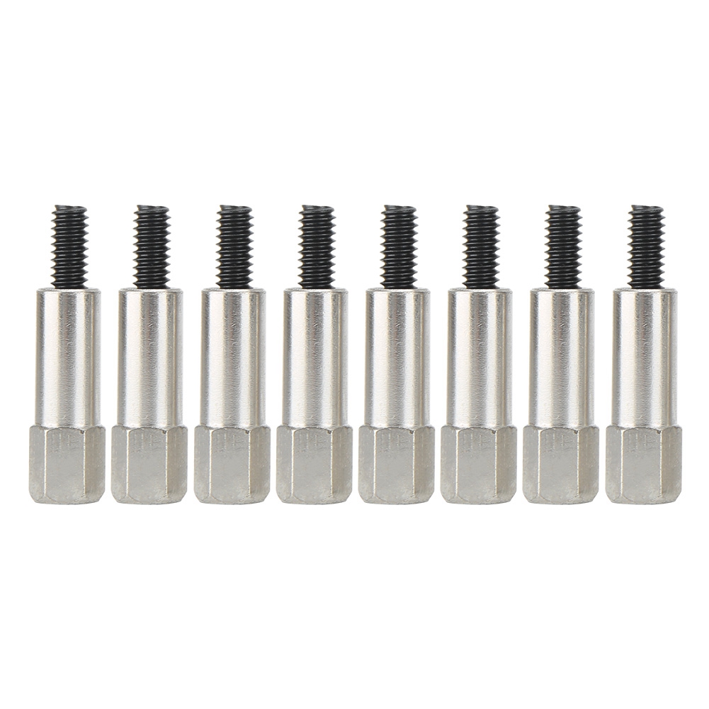 8-teiliger Edelstahl-abdeckungsschraubensatz, Passend Für Chevrolet 283, 302, 305, 307, 327, 350, 383 Und 400 Sbc-motoren