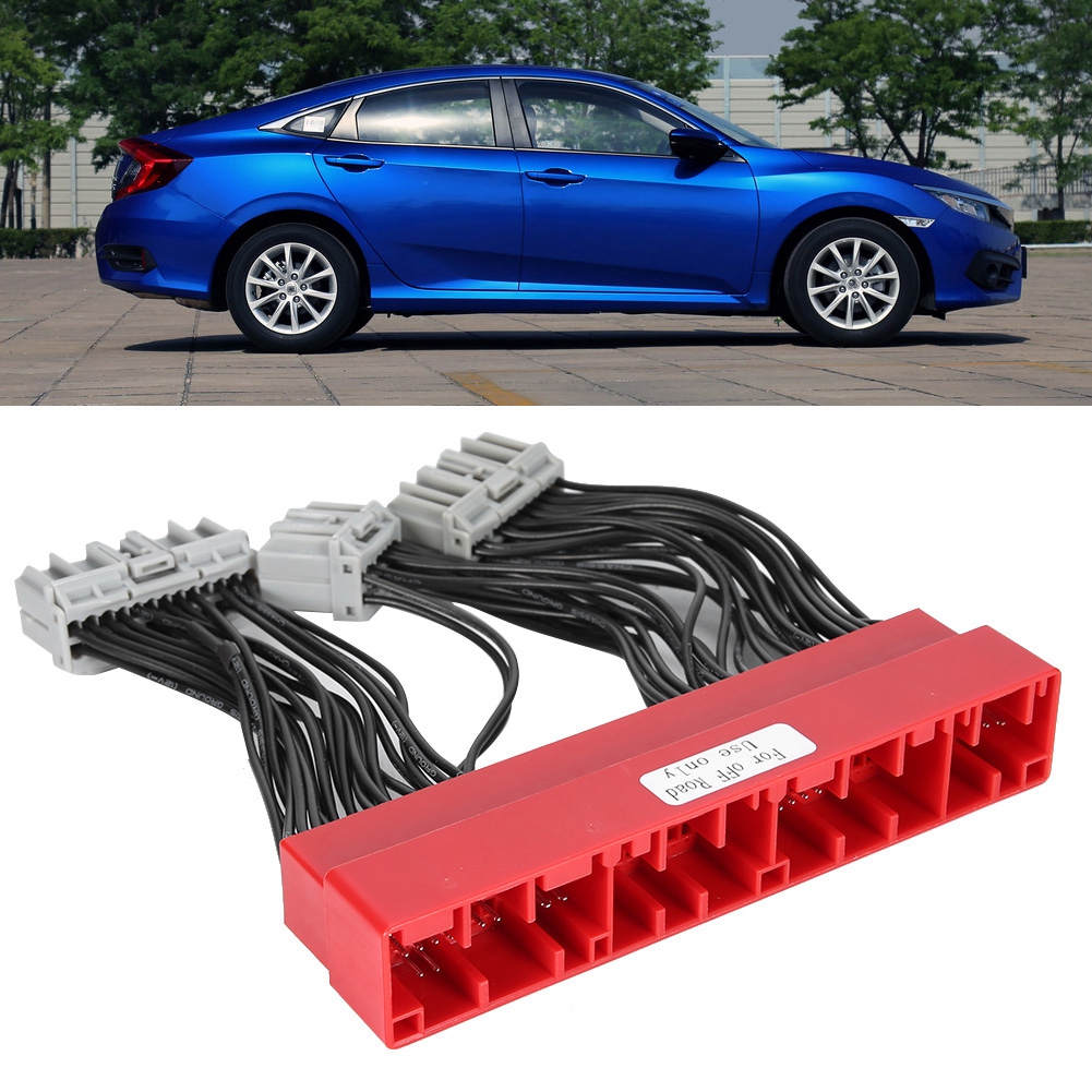 Obd2a-zu-obd1-steuergeräte-umrüstkabelbaum Mit Adapter Für Acura Accord Civic (1996–1998), Kabelsatz Und Diagnoseanschluss