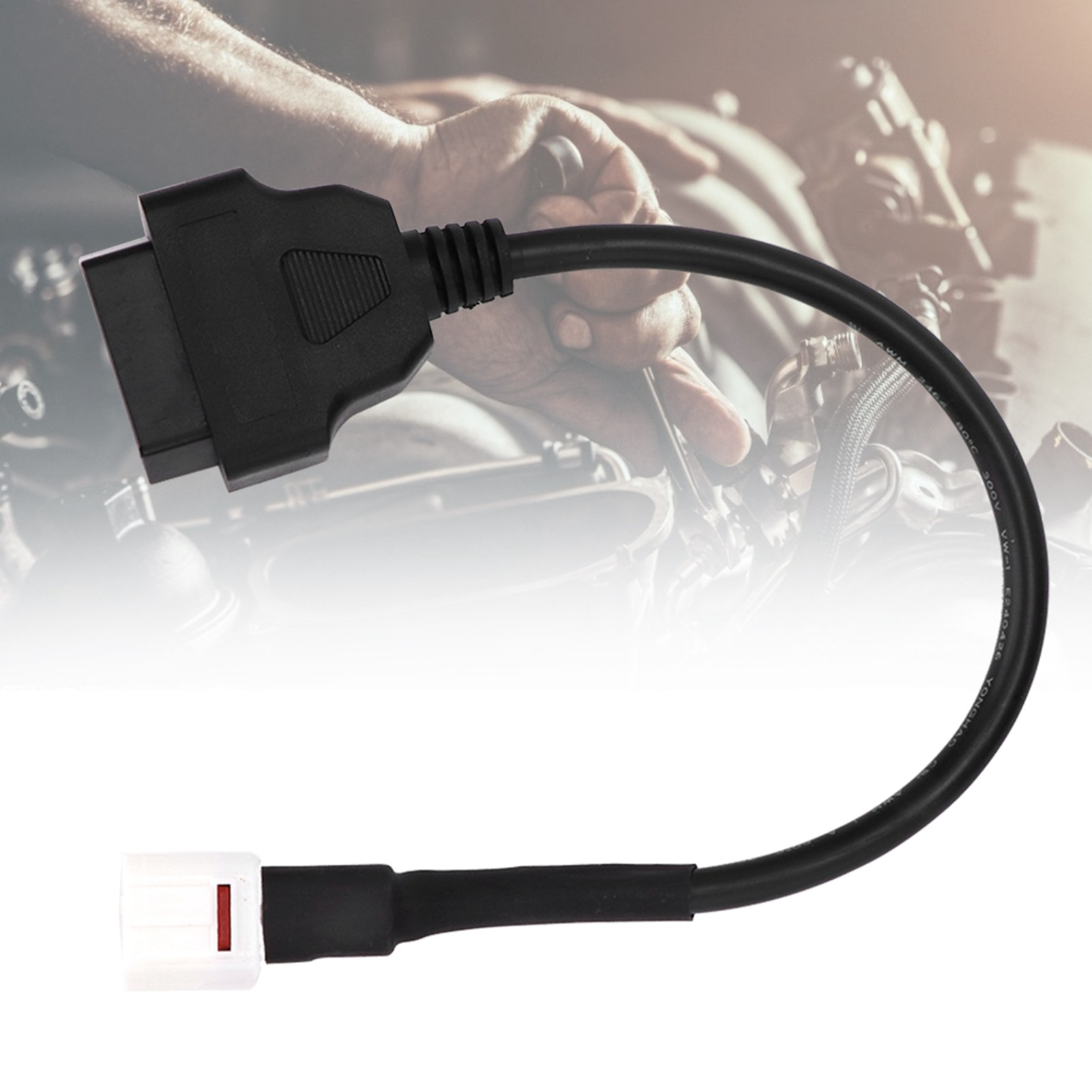 4-pin-zu-obd2-fehlercode-lesegerät Motorrad-scanner Diagnosekabel Passend Für Yamaha