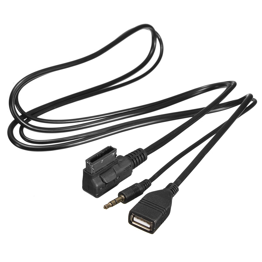 Usb-schnittstelle + Mdi Ami Mmi Ladegerät Aux-kabel Für Audi A6l A8l Q7 A3 A4l A5 A1