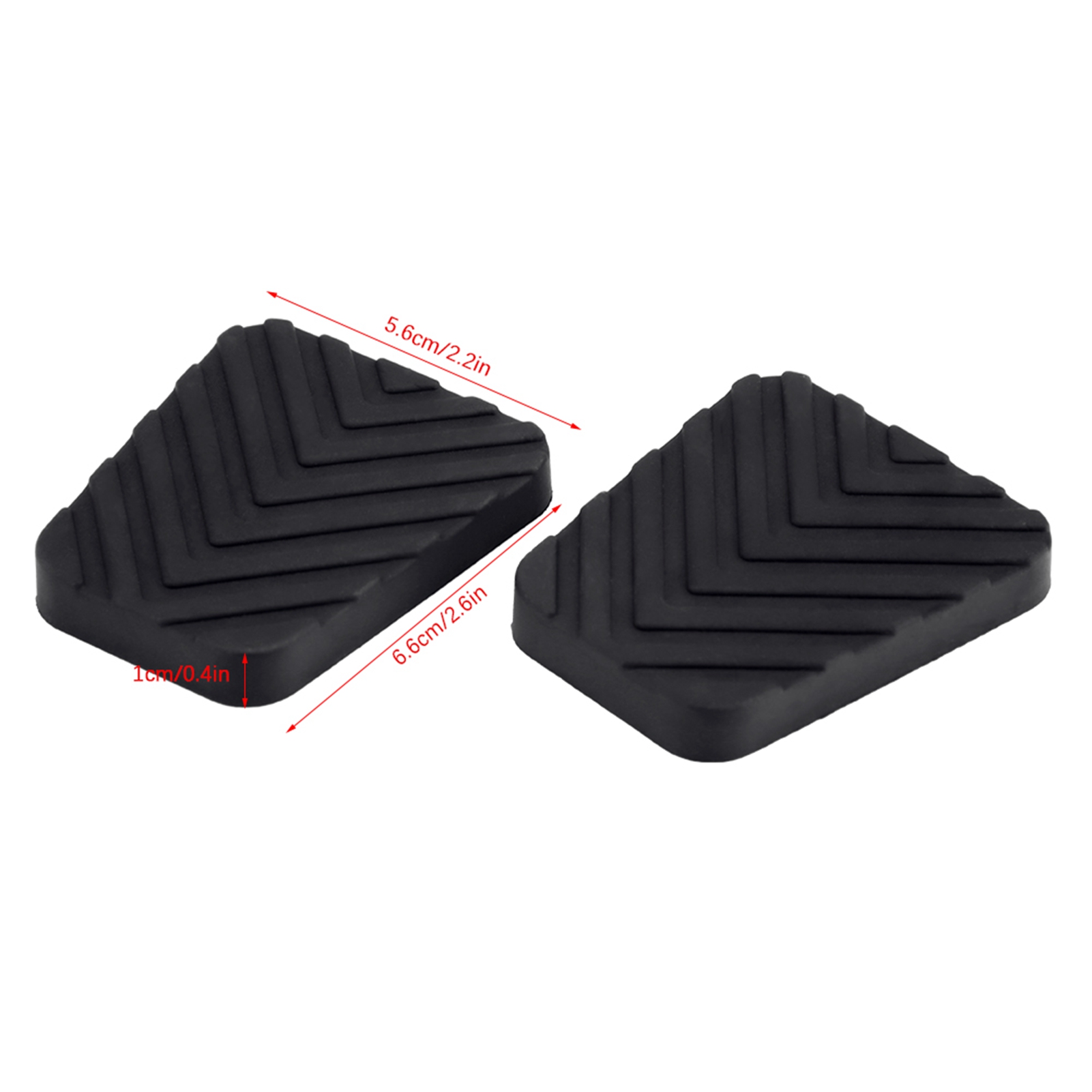 Satz Mit 2 Gummipedalauflagen Für Bremse Und Kupplung Für Hyundai Accent Tucson Tiburon 3282536000
