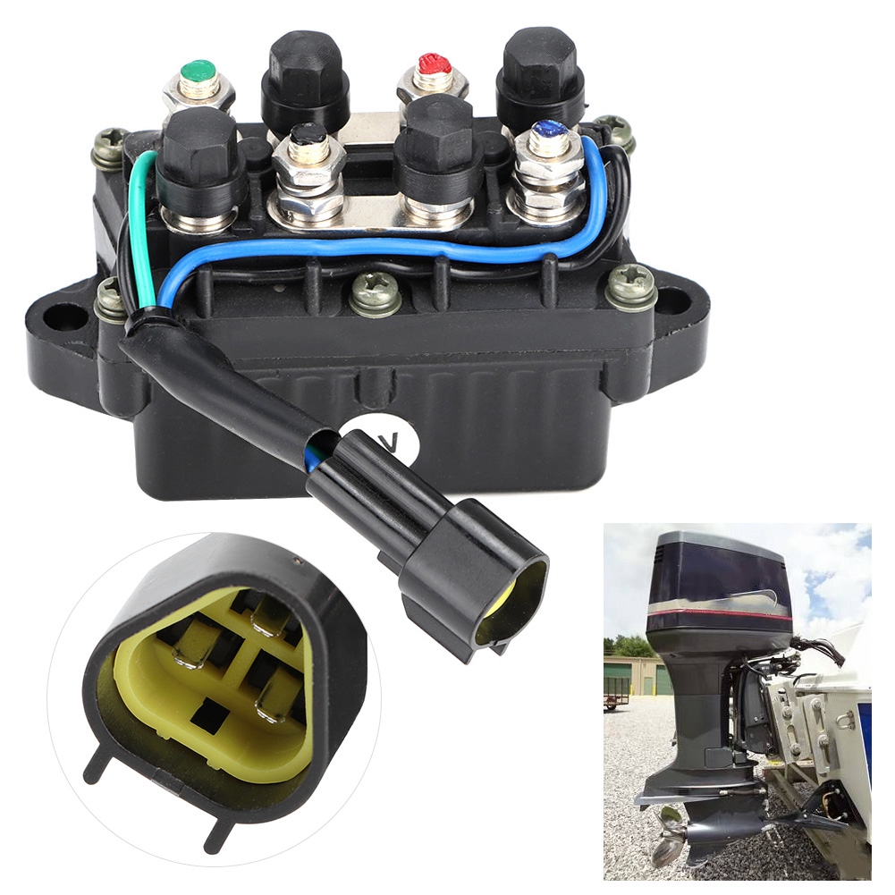 12v Trimm-leistungsrelais 61a81950100 Passend Für Yamaha 250 Ps Außenbordmotor (ersetzt)