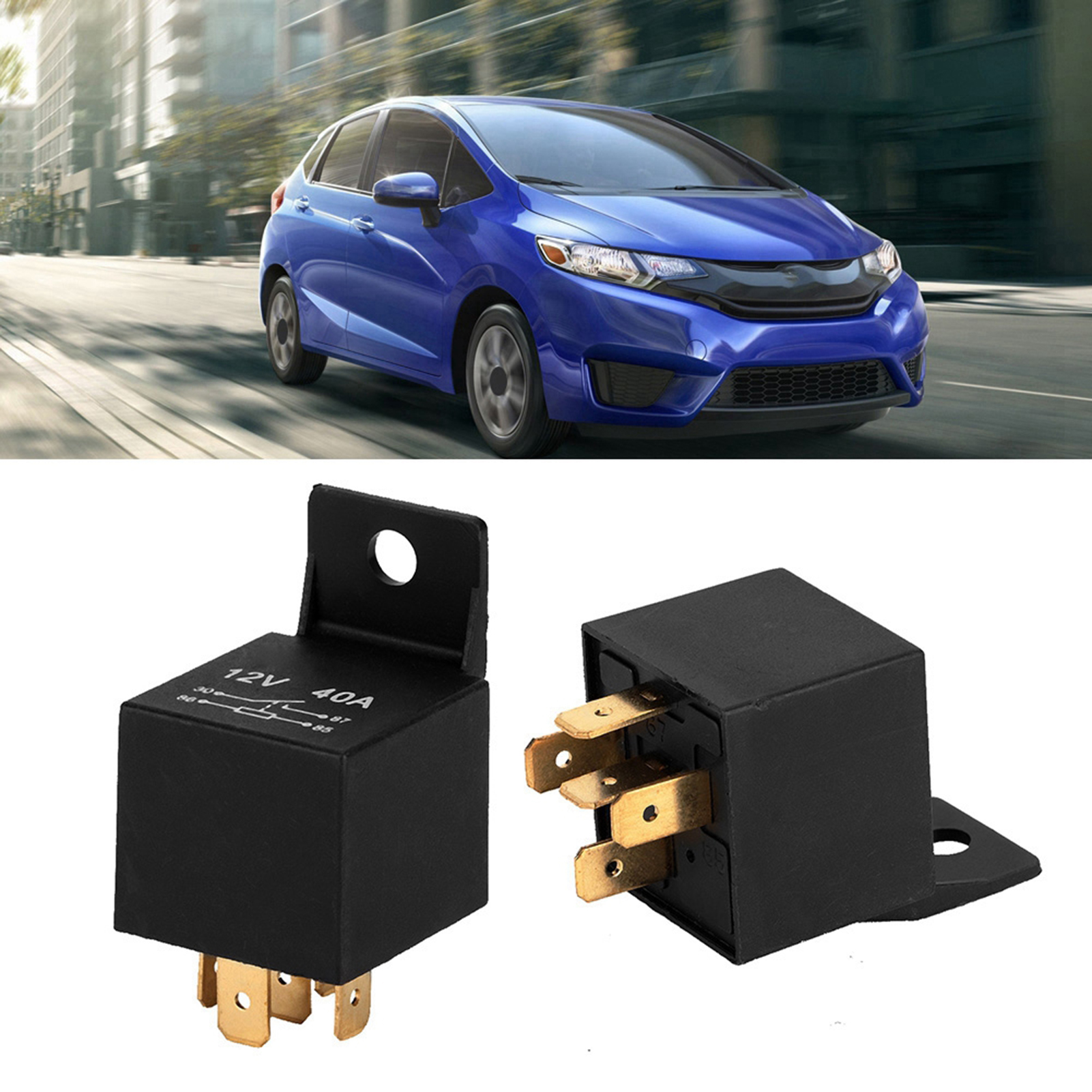 12v 30a/40a Wasserdichtes 5-poliges Universal-kfz-relais