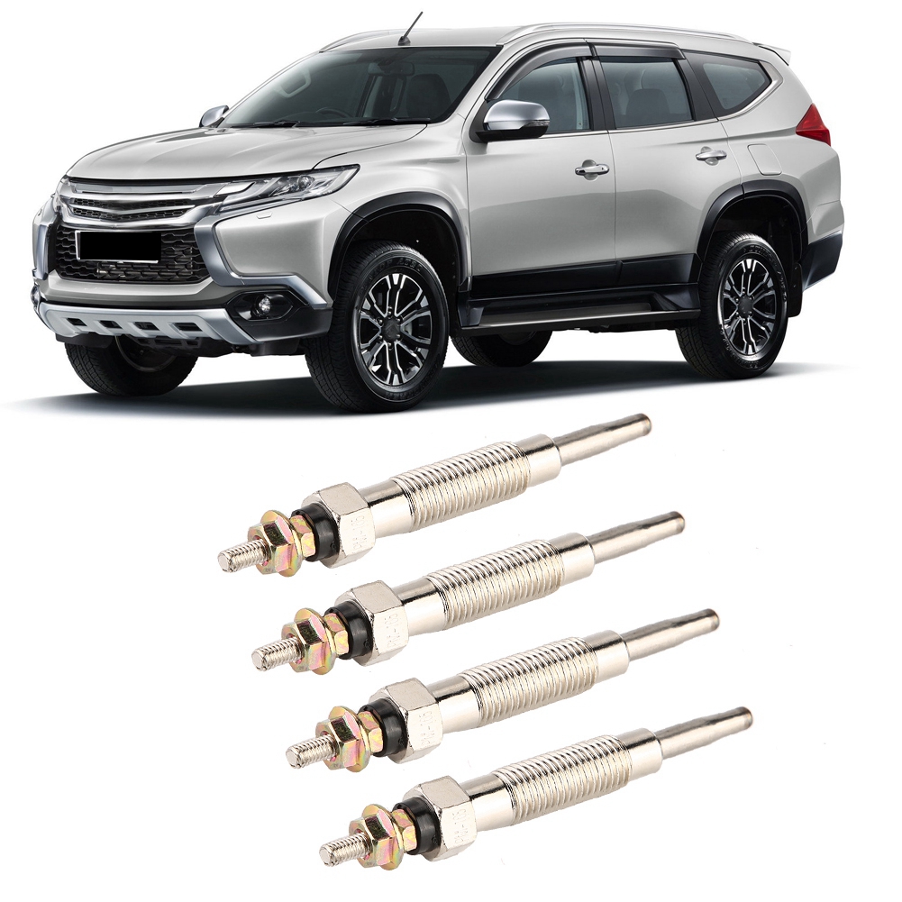 4 Stück Dieselglühkerzen Für Mitsubishi Pajero Shogun 1994–1999 2.8 Td, Heizungsadapter, Ersatzteile