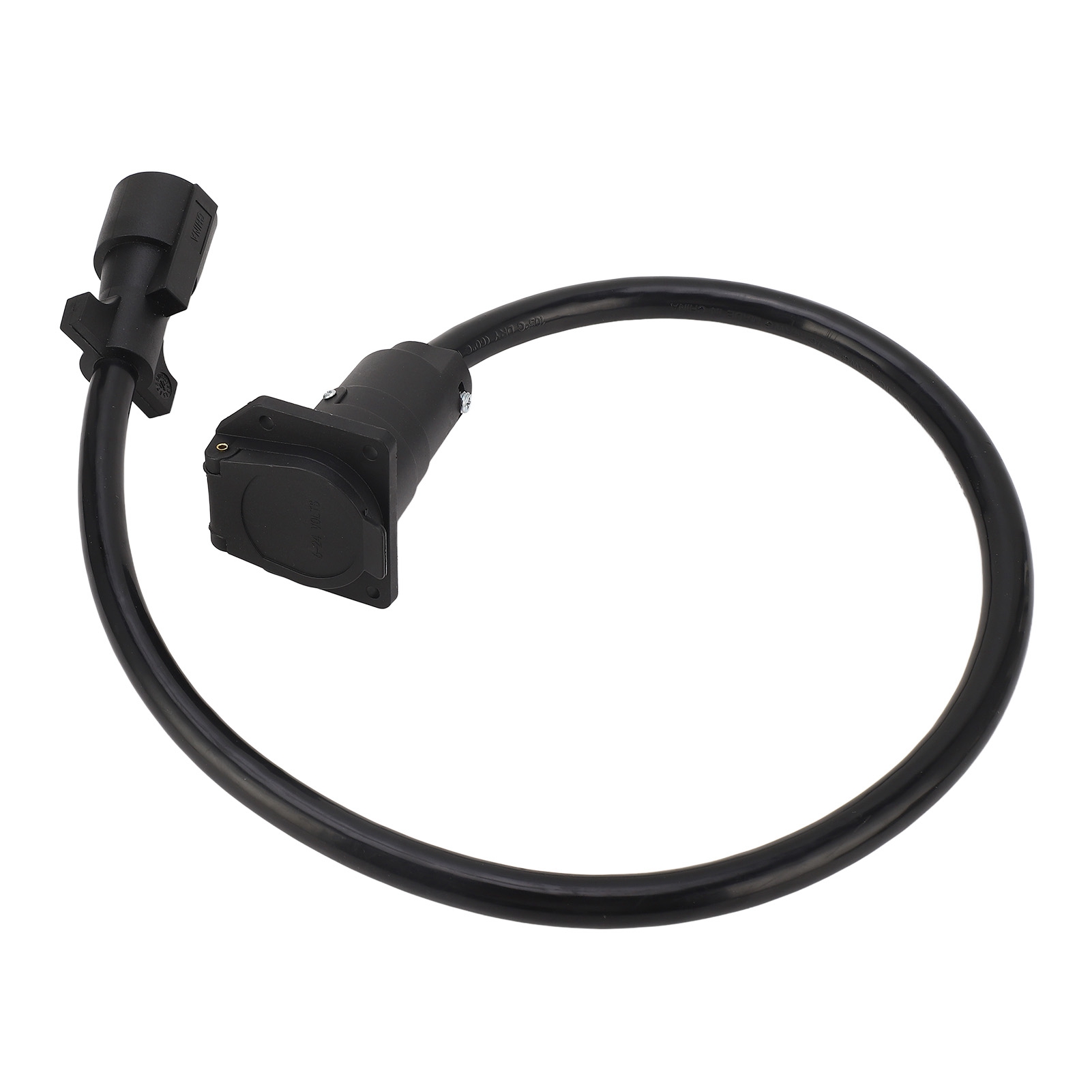 Anhänger-verlängerungskabel, 7-fach, 90 Cm, Zweipoliger Stecker, Wohnmobil-anschlusskabel