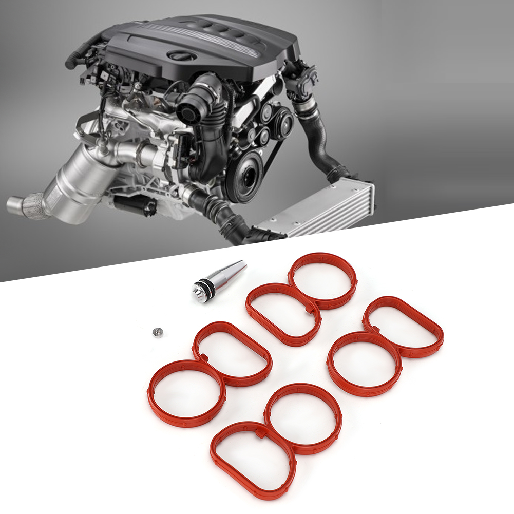 Ansaugkrümmer-drallklappen-entfernungs-verschlussstopfen Mit Dichtungen, Passend Für 1er Bmw E81, E87, E88, N47 2,0-liter-motor
