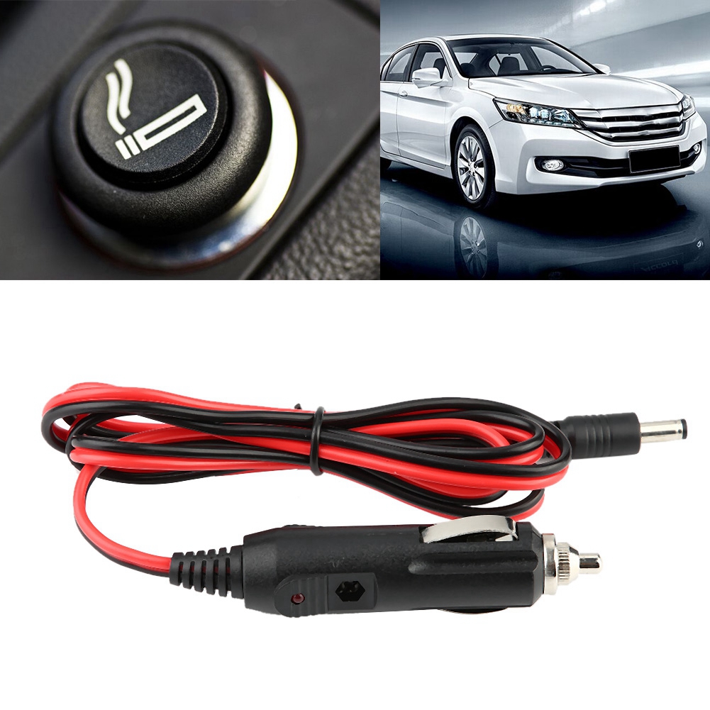 Universelles 12v/24v Kfz-ladegerät Mit Zigarettenanzünder-adapterstecker Und Netzkabel
