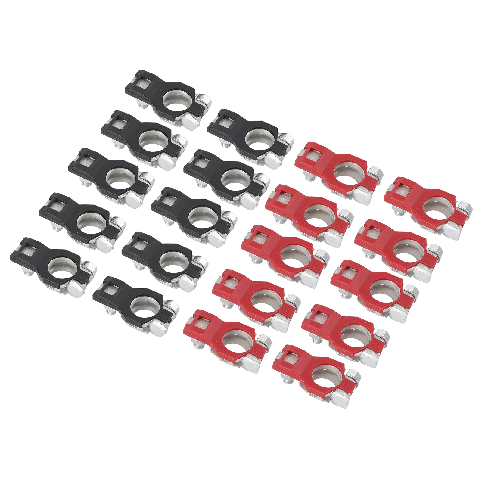 Set Mit 10 Batterieklemmen Für Plus- Und Minuspol, Nissan-kompatible Kabelverbinder, Robuste Klemmvorrichtung, Kfz-ersatzteilset.