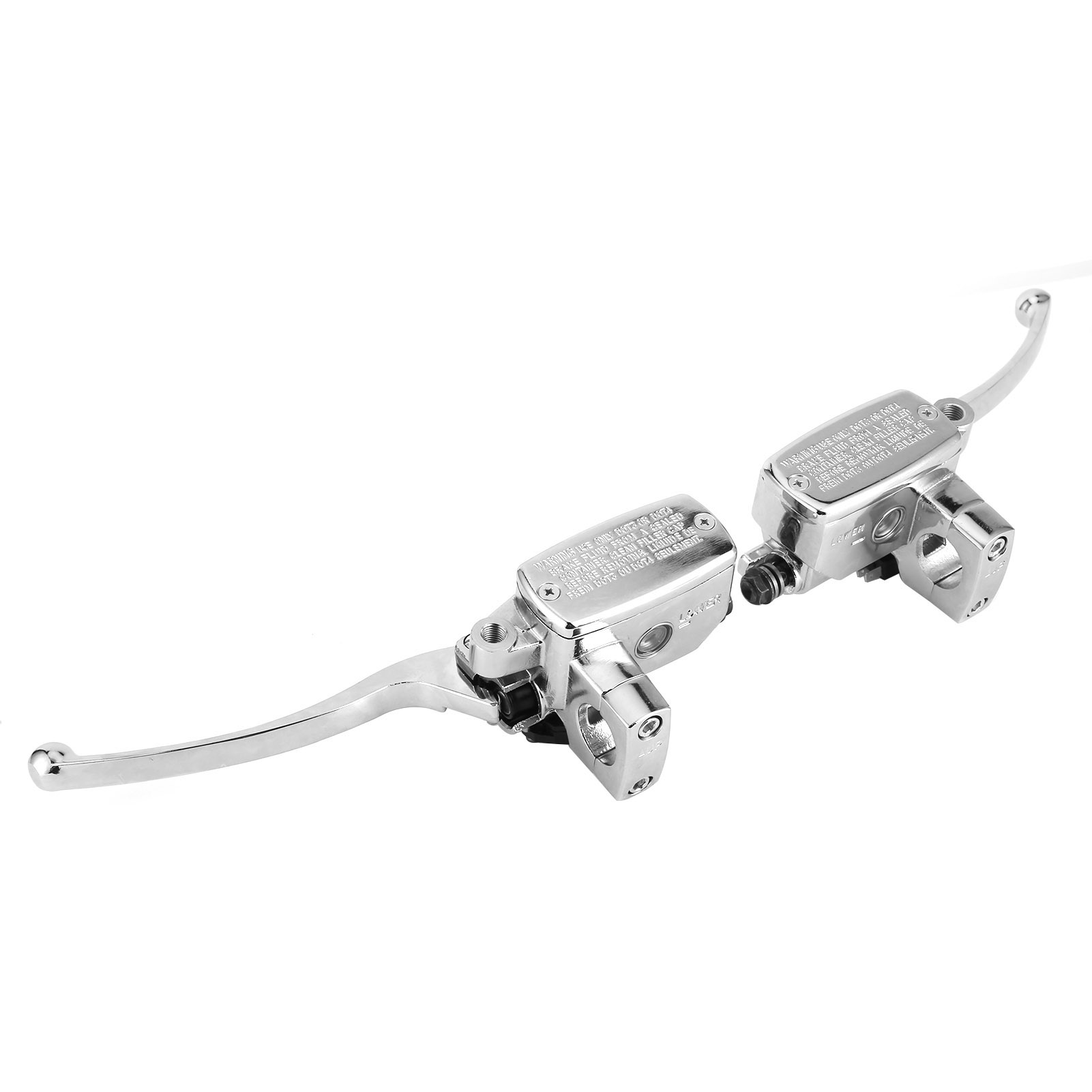Kupplungssatz, Hauptzylinder, Hydraulischer Bremshebel, Pumpe, Motorrad, Quad, Atv, Lenker, 1 Zoll, Silber