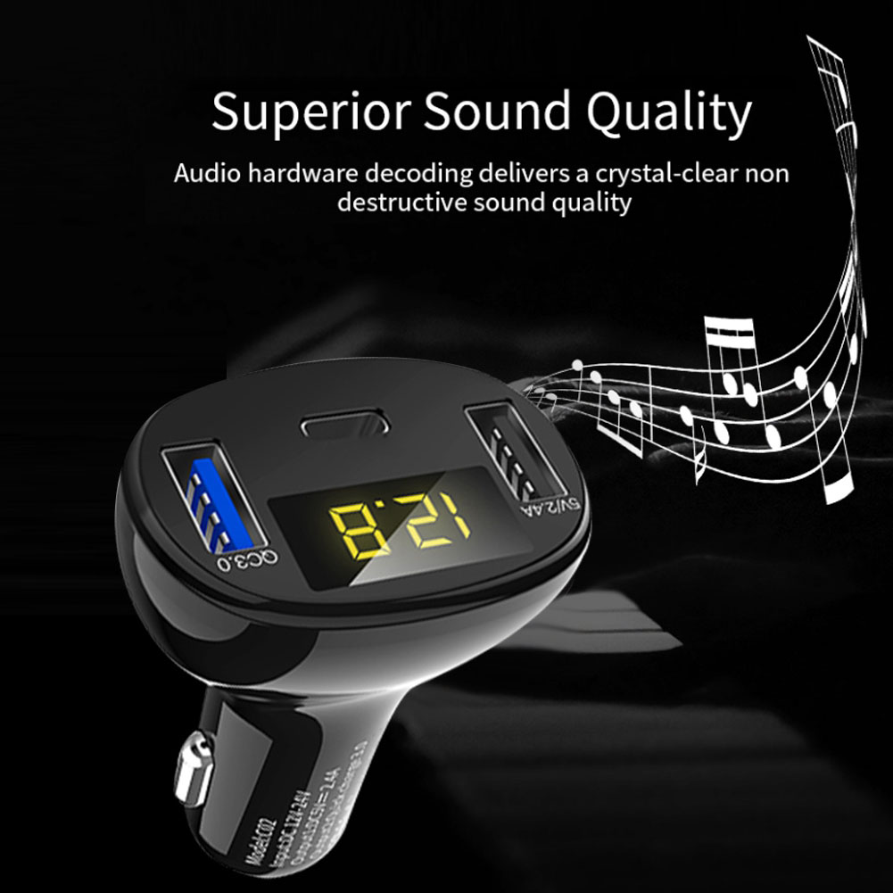 Dual-usb-autoladegerät 5v/2,4a Qc3.0, Universeller Schnellladeadapter Für Zigarettenanzünder, 12v/24v-steckdose, Schnellladen Für Smartphones Und Tablets