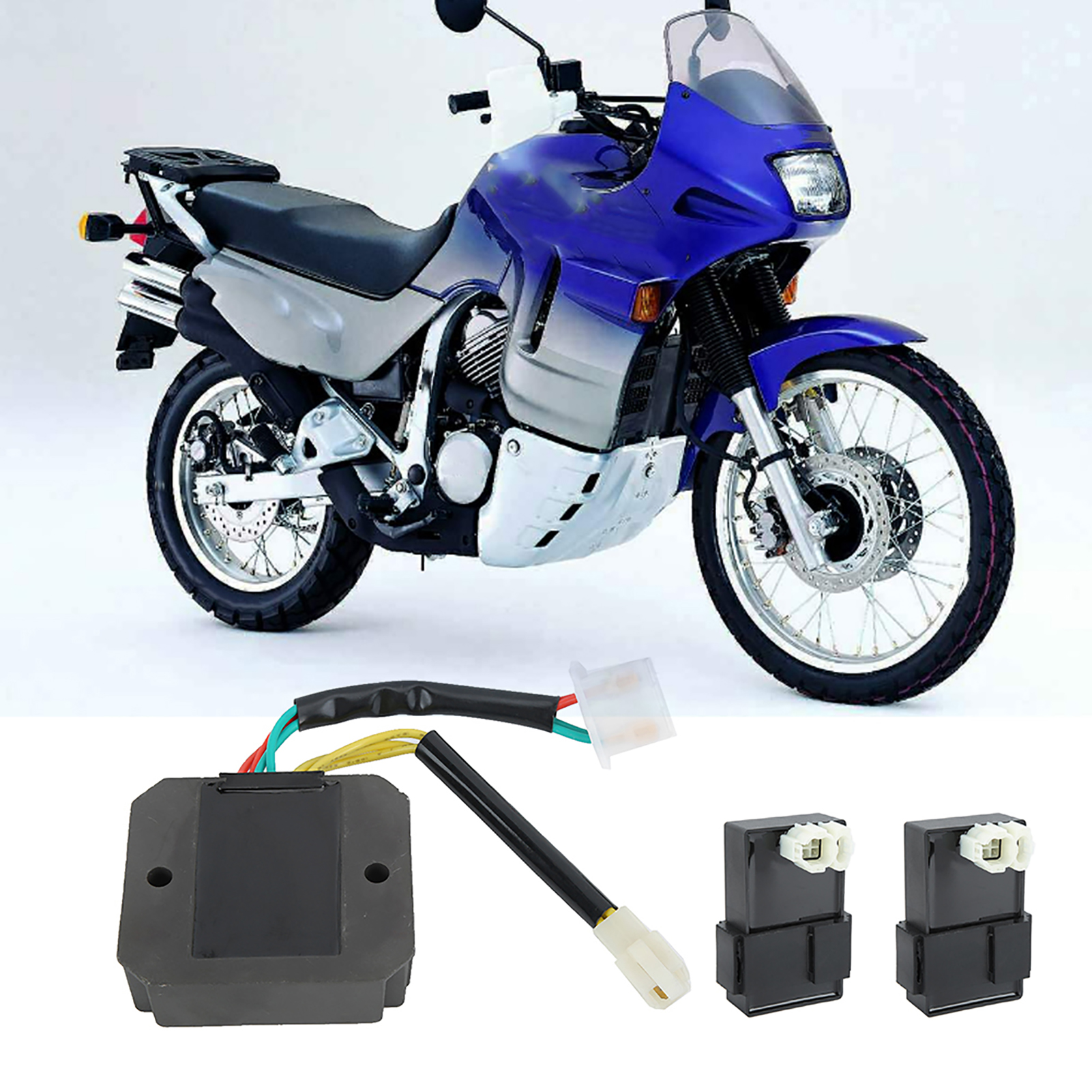 3-teiliges Set Cdi-doppelzündung + Regler/gleichrichter Passend Für Xl 600 V Transalp 1989–1996