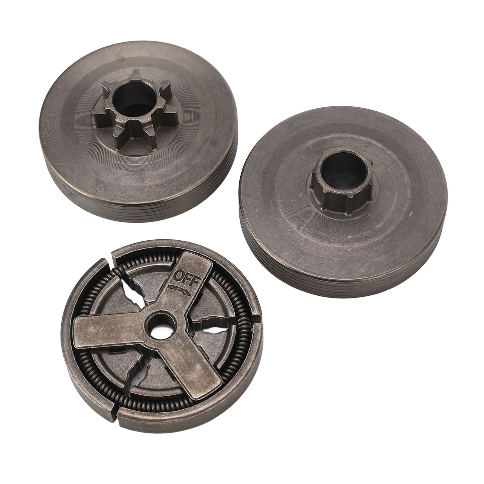 Aluminium-kettensägenkupplung, Glocke Und Ritzel Mit Lager, Komplettset Kompatibel Mit 4500, 5200, 5800, 45cc, 52cc Und 58cc Chinesischen Benzin-kettensägen
