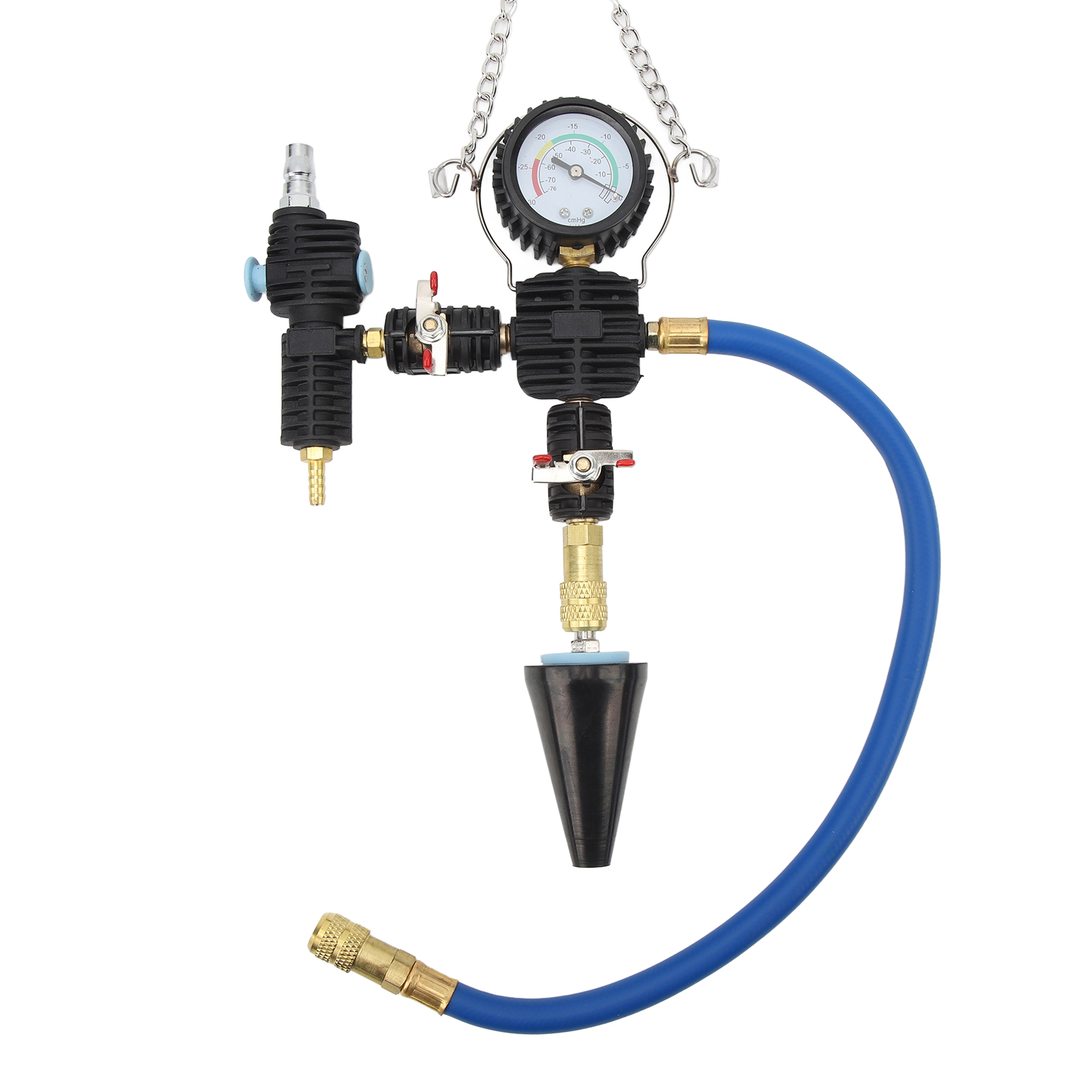 90psi Kühlmittel-befüllset, Präzises Manometer, Flexibler Schlauch, Kühlerdruckprüfer, Universell Für Autos Und Fahrzeuge.