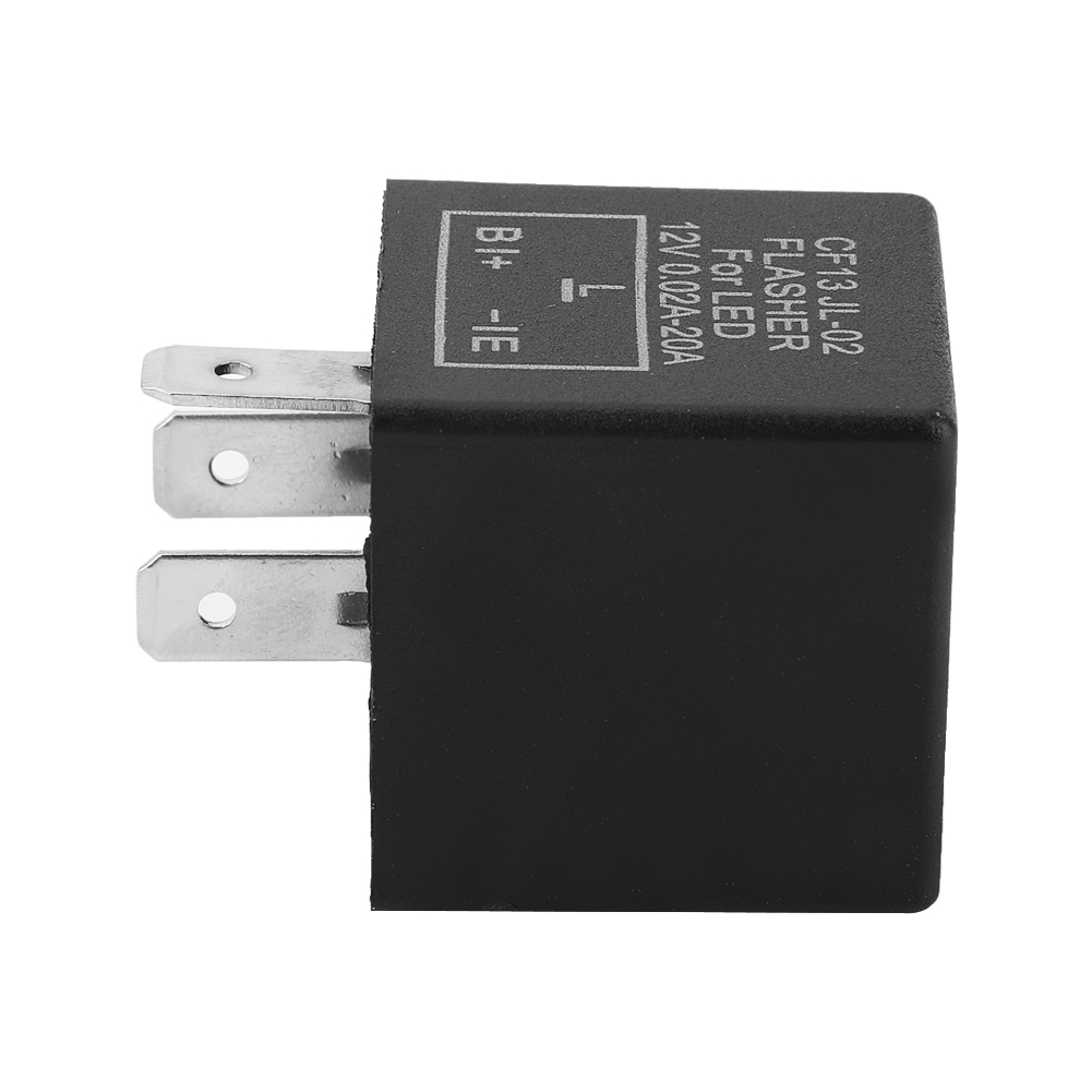 Einstellbares Elektronisches Led-blinkerrelais Für Blinker Fll002 Cf13 Jl-02, Kompatibel Mit Motorrädern Und Autos, 12v, Universell.