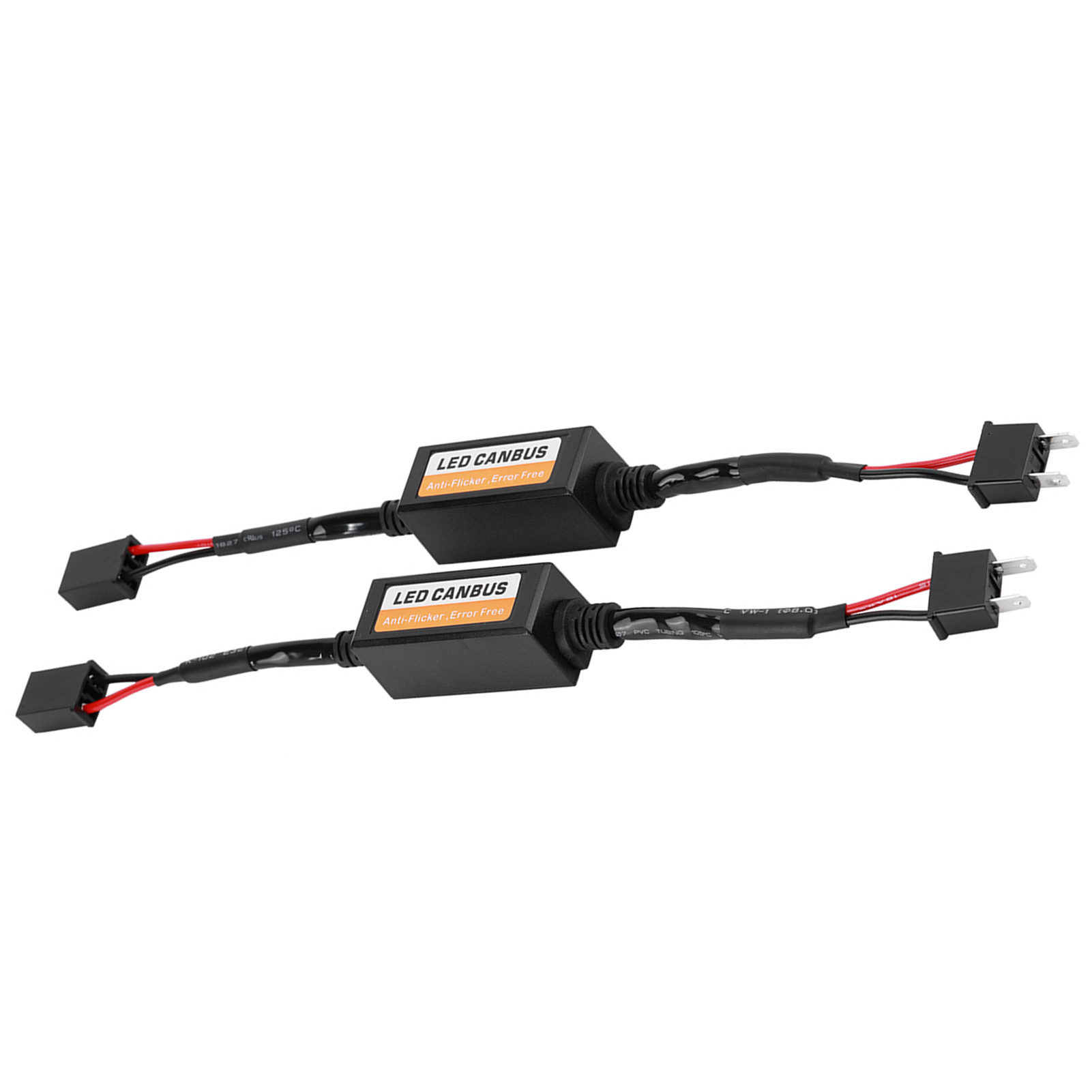 Set Aus 2 Canbus H7 Led-decodern, Anti-flicker-widerständen, Lampenfehlerkorrektur, Explosionsgeschützt, Fahrzeugkompatibel.