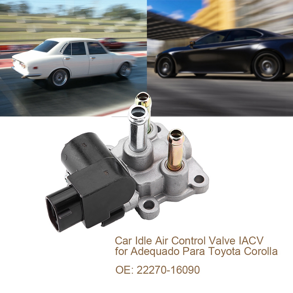 Leerlaufregelventil (iacv) Für Toyota Corolla 22270-16090, Luftregelventil, Neues Motorteil, Kompatibel Mit Benzinmotoren, Einfacher Austausch.