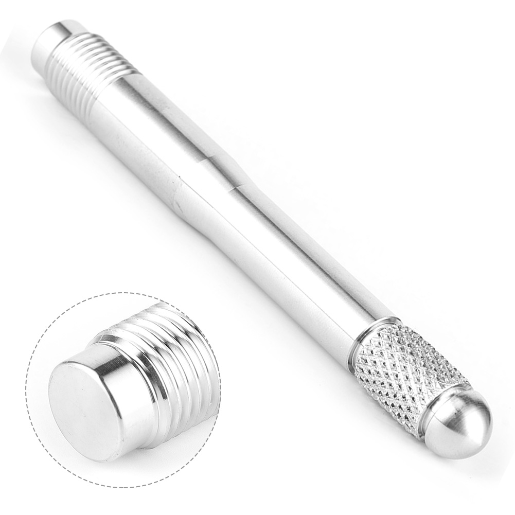 Reifenpositionierungsstift Radbefestigungs-ausrichtungswerkzeug Mutter Bolzen Radmuttern M14x1,5 Universal Silber