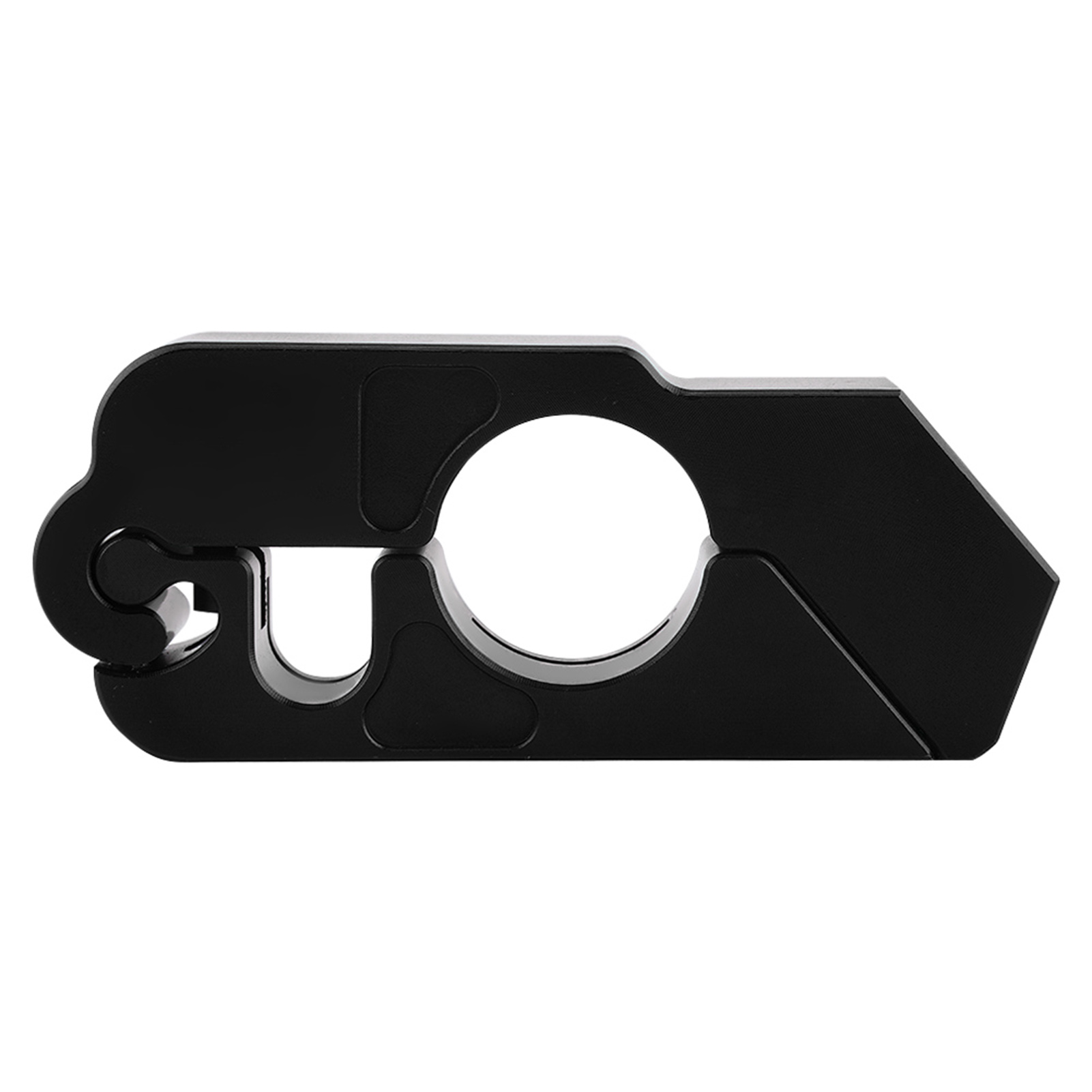 Universeller Diebstahlsicherungshebel Aus Aluminiumlegierung Für Motorrad- Und Rollerlenker, Fahrzeugsicherheit, Schwarze Farbe