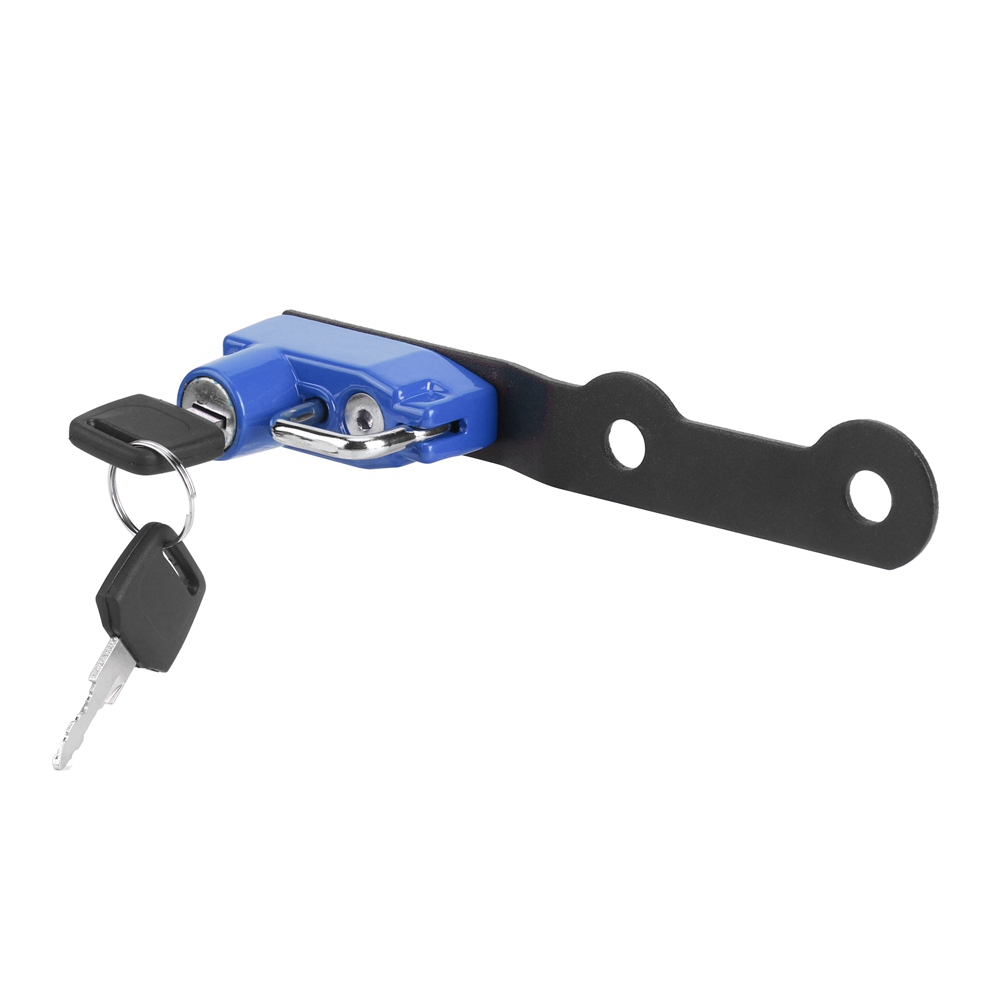 Motorrad-modifikations-helmschloss-halterungshaken Aus Aluminiumlegierung, Passend Für Yamaha Mt-10/fz-10 2016, Blau