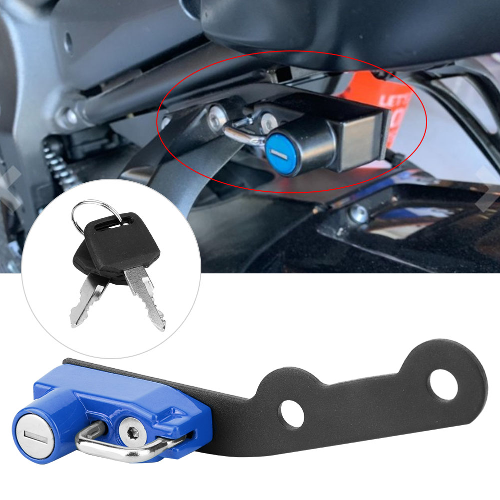 Helmbefestigungshaken Aus Aluminiumlegierung Zur Motorradnachrüstung, Passend Für Yamaha Mt-09, Fz-09, Fj-09, Xsr900, Blau