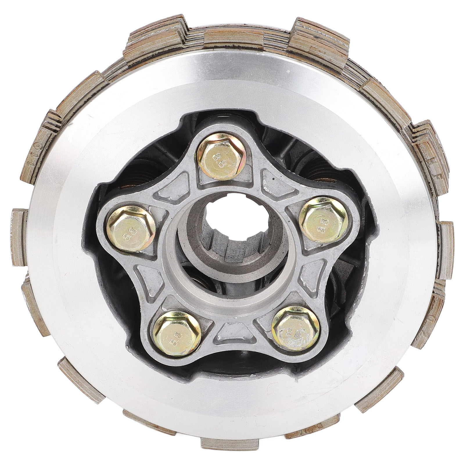 Komplettes Motorradkupplungsset Mit 5 Säulen Und 6 Scheiben. Hochpräzisionssatz Für Cg125 Und Cg150, Robustes Motorteil, Kompatibler Direkter Ersatz.
