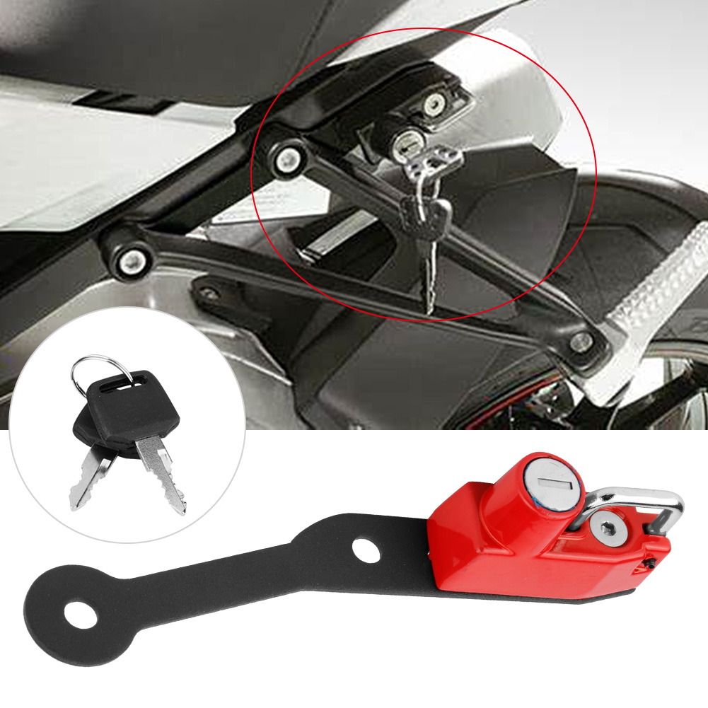 Helmbefestigungshaken Aus Aluminiumlegierung, Passend Für Yamaha Mt-07 Fz-07 Fj-07 (rot)