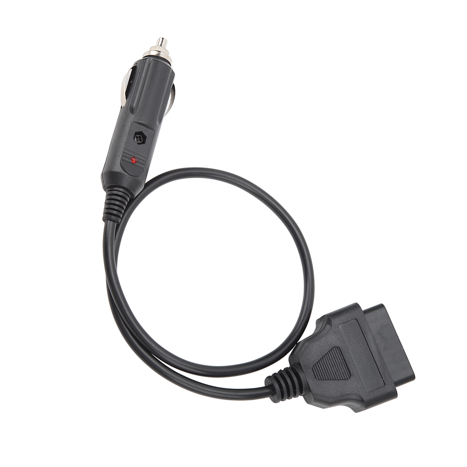 Obd2-notstromkabel Für 12-v-kfz-steuergeräte, Adapter Mit Zigarettenanzünderstecker Auf Obd-buchse, Kfz-notstromkabel
