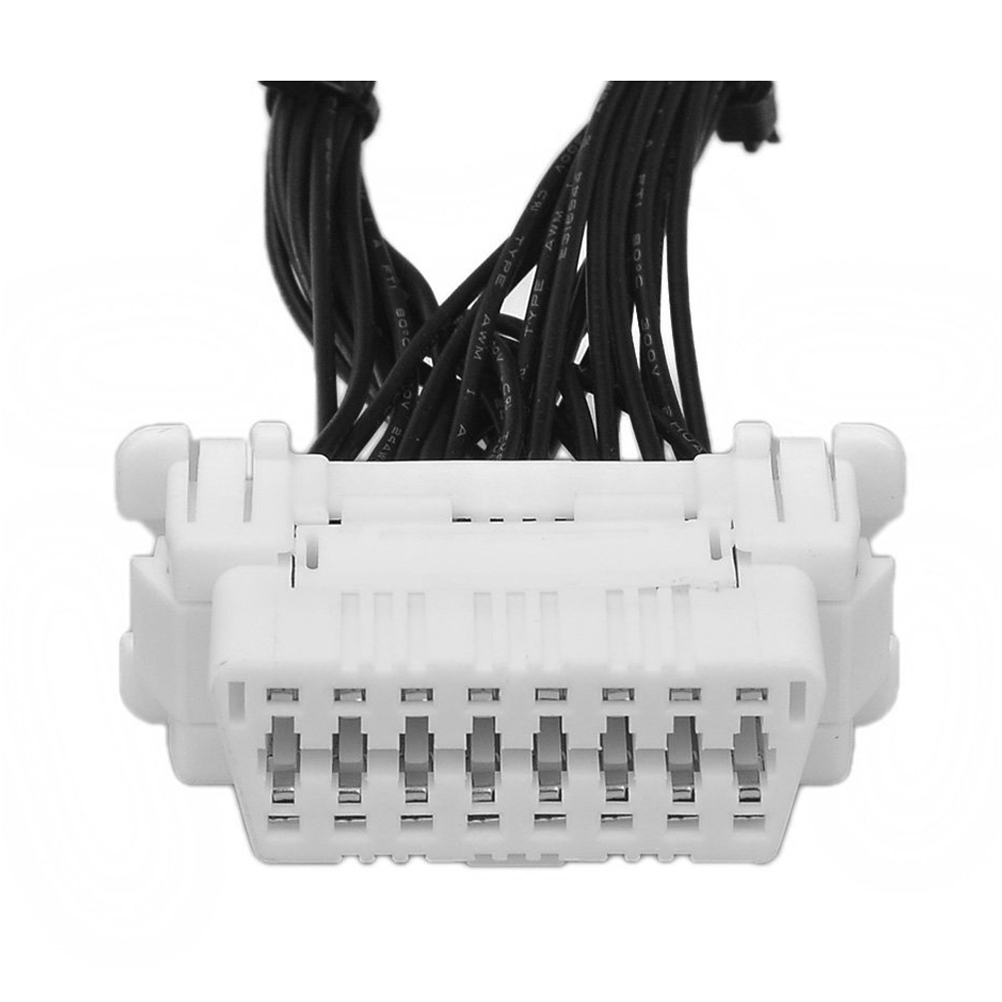 16-poliges Obd2-verlängerungskabel, Adapter Von Buchse Auf Stecker, Verlängerungskabel Für Die Fahrzeugdiagnose, Robuster Kfz-stecker, Mechanisches Zubehör, Praktische Länge.