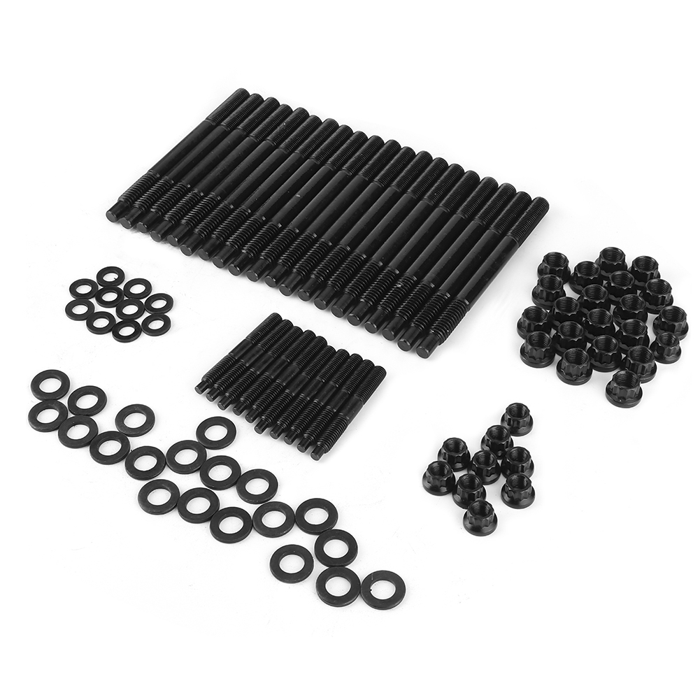 12-punkt-zylinderkopf-stehbolzensatz, Schrauben Und Dichtungen Passend Für Chevy Ls1 Ls6 4,8 L, 5,3 L, 6,0 L, 6,2 L (2004–2018)