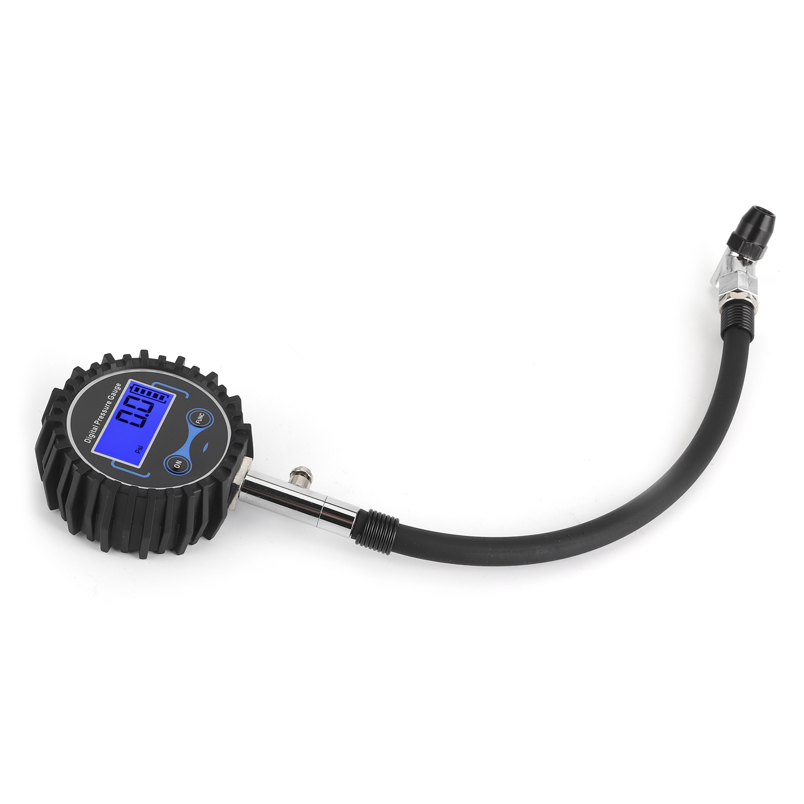 Digitales Reifendruckmessgerät Bis 200 Psi, Hintergrundbeleuchtetes Lcd-display, 4 Messeinheiten, Kompatibel Mit Pkw, Automobilen Und Motorrädern.