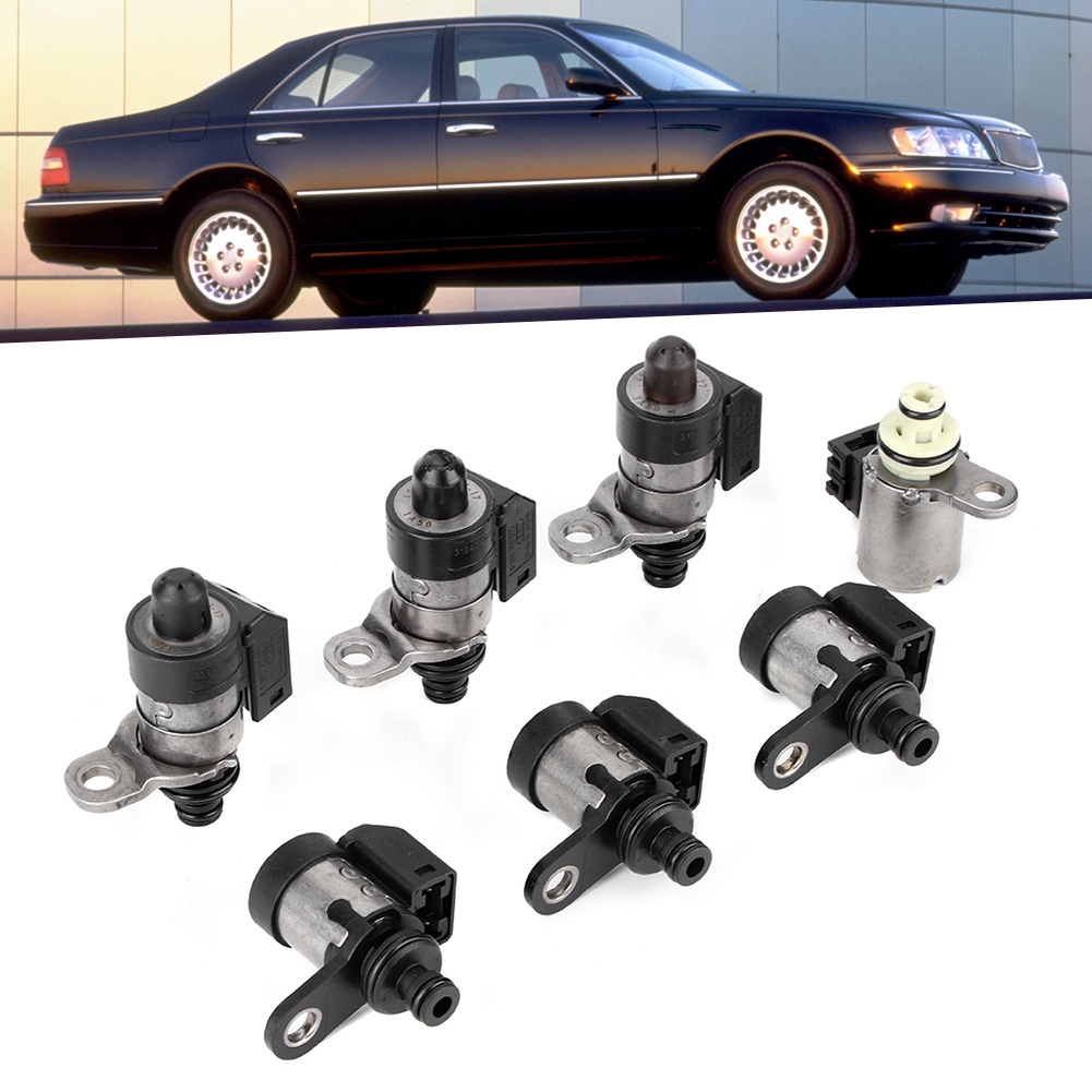 7-teiliges Set Getriebemagnetventile Passend Für Infiniti Cx35 Ab 2007, 5-gang, Hinterrad-/allradantrieb, 3,5 L, Re5r05a