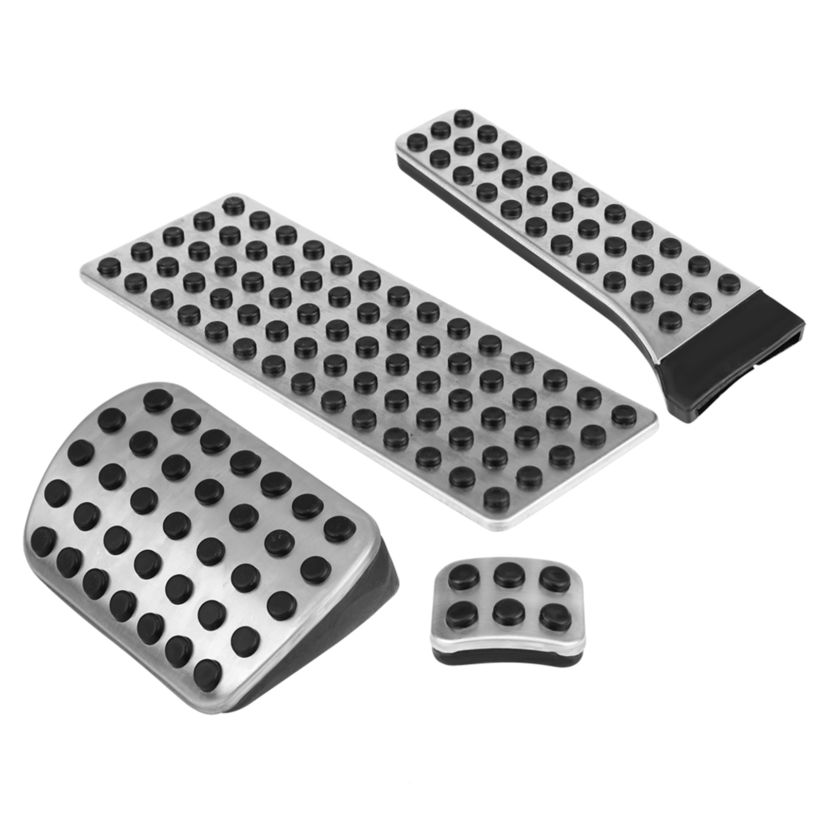 Aluminium-pedale Für Mercedes C-klasse W203, W204, W210, W211, W212, Brems-, Kupplungs- Und Gaspedale, 4-teiliges Antirutsch-set