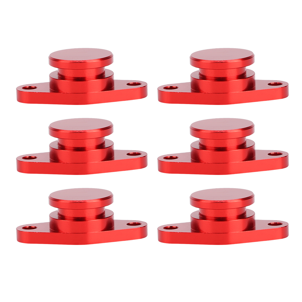 6x22mm Verschlussstopfen Für Den Ausbau Der Drallklappen Beim M57/m57d25, Mit Gummidichtungen, Rot, 6-teiliges Set, Dieselmotor.