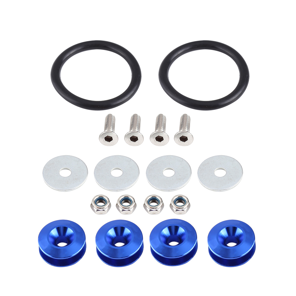 Schnellreparaturset Für Stoßstangen Aus Aluminiumlegierung, Zierschrauben/-muttern Für Den Motorraum, Kfz-schraubensatz, Premium-ausführung.
