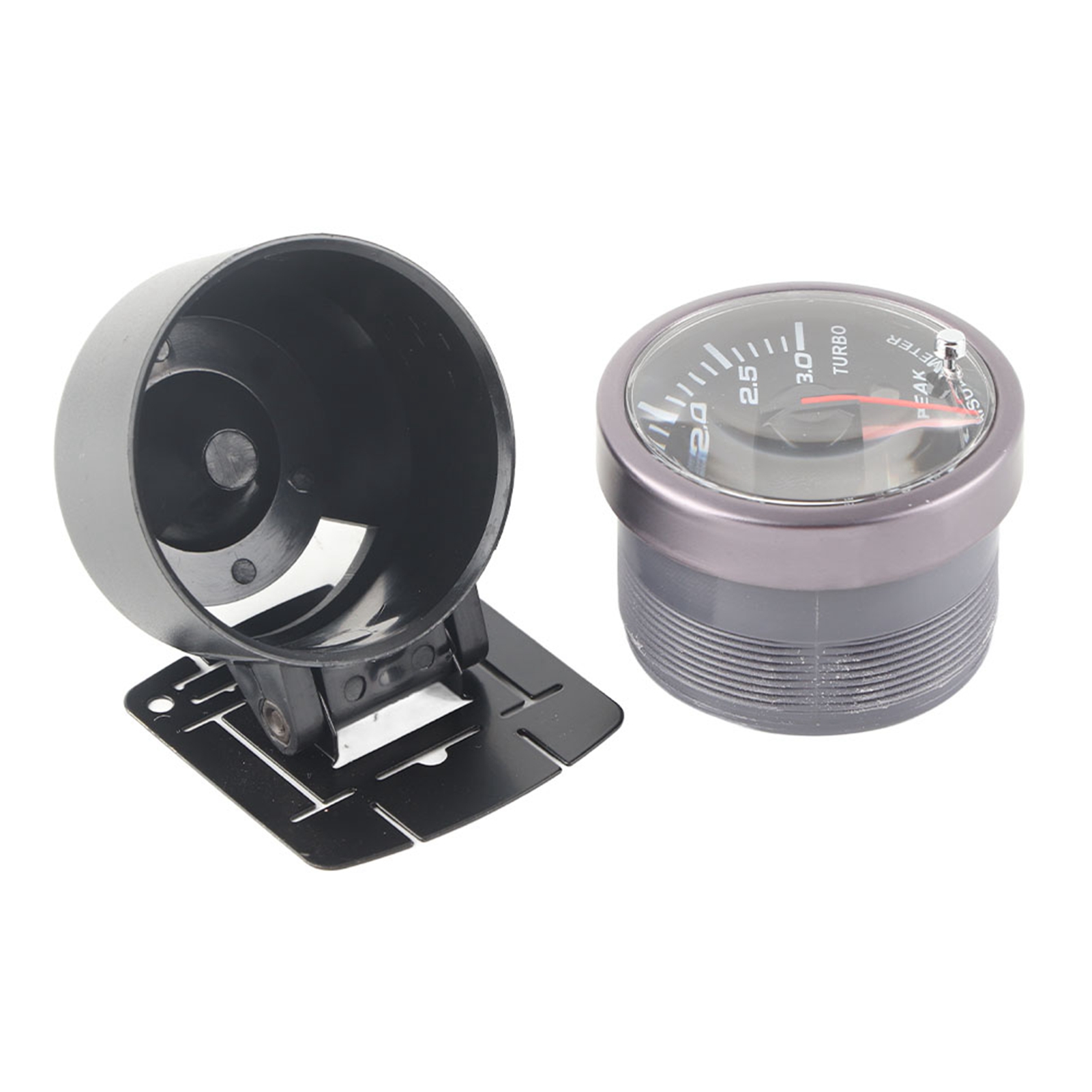 60-mm-led-ladedruckanzeige (2,5 Zoll) Für Pkw, 3,0-bar-druckanzeige, Modifizierte Anzeige Mit Zeiger, 12 V Dc, Mit Nachtlicht
