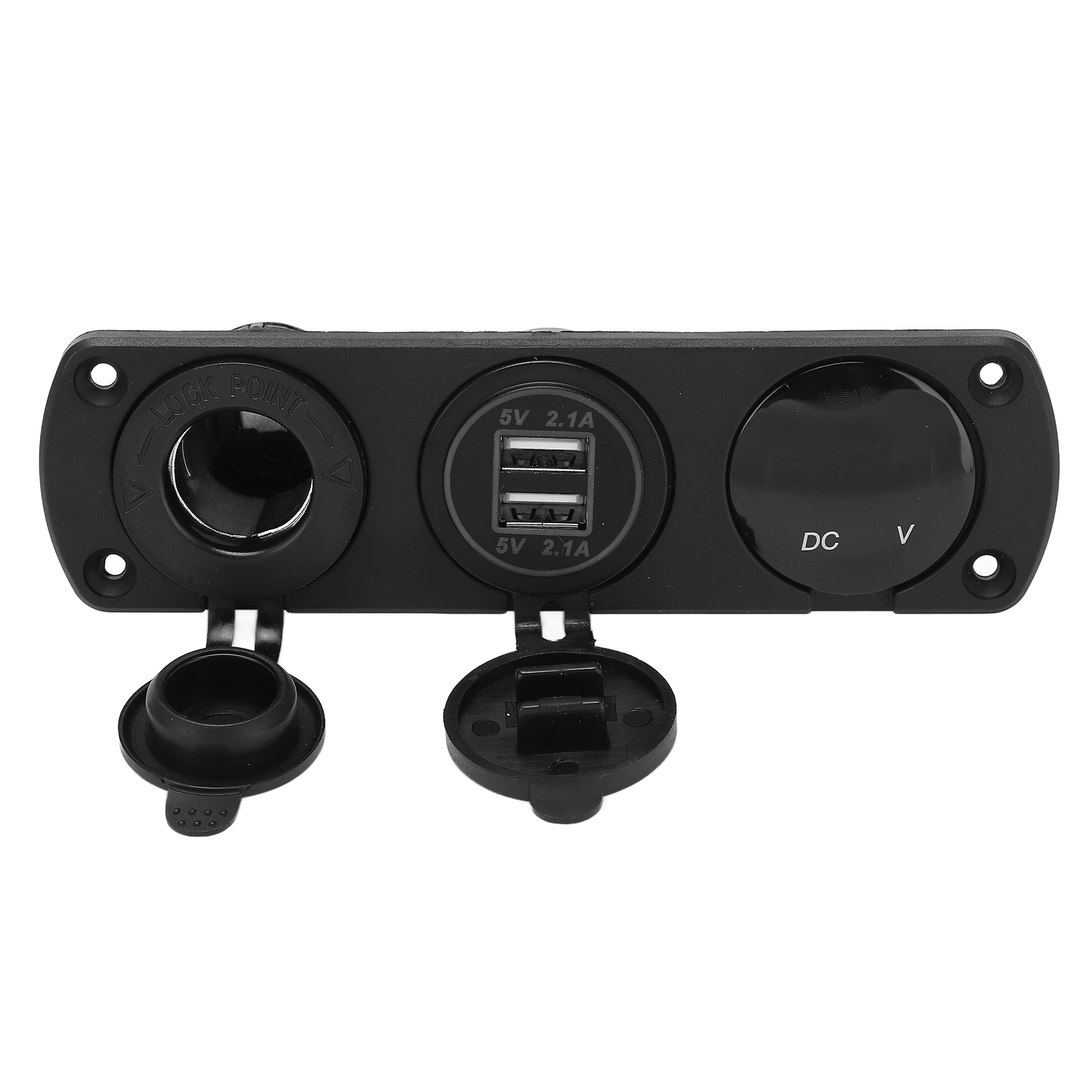 Dual-port-pd-usb-autoladegerät Mit Smart-chip, Wasserdicht, Feuerfest, Hitzebeständig Für Wohnmobil, Boot, Lkw