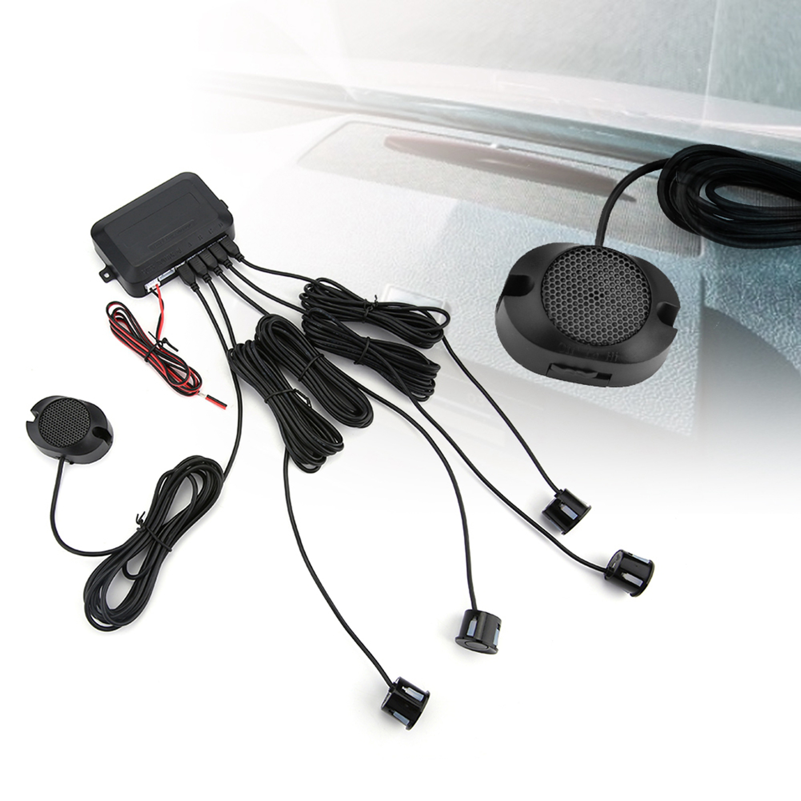 12v Rückfahrkamera-einparkhilfe-set Mit Akustischem Warnsensor Und Anzeige Für Pkw
