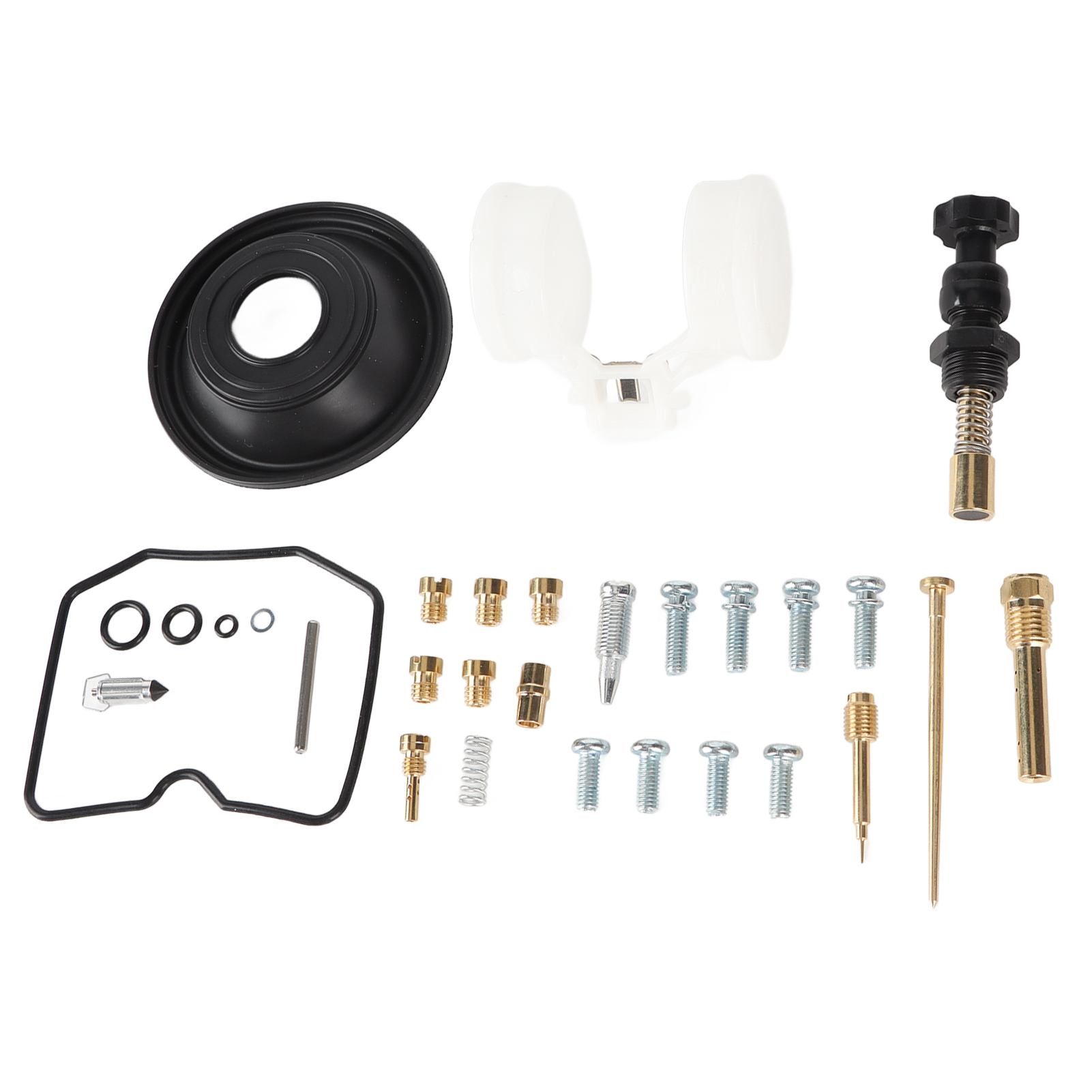 120-teiliger Motorradvergaser-reparatursatz Mit Dichtungen, O-ringen, Nadelventil Und Düsen Für Klx250 2001-2007