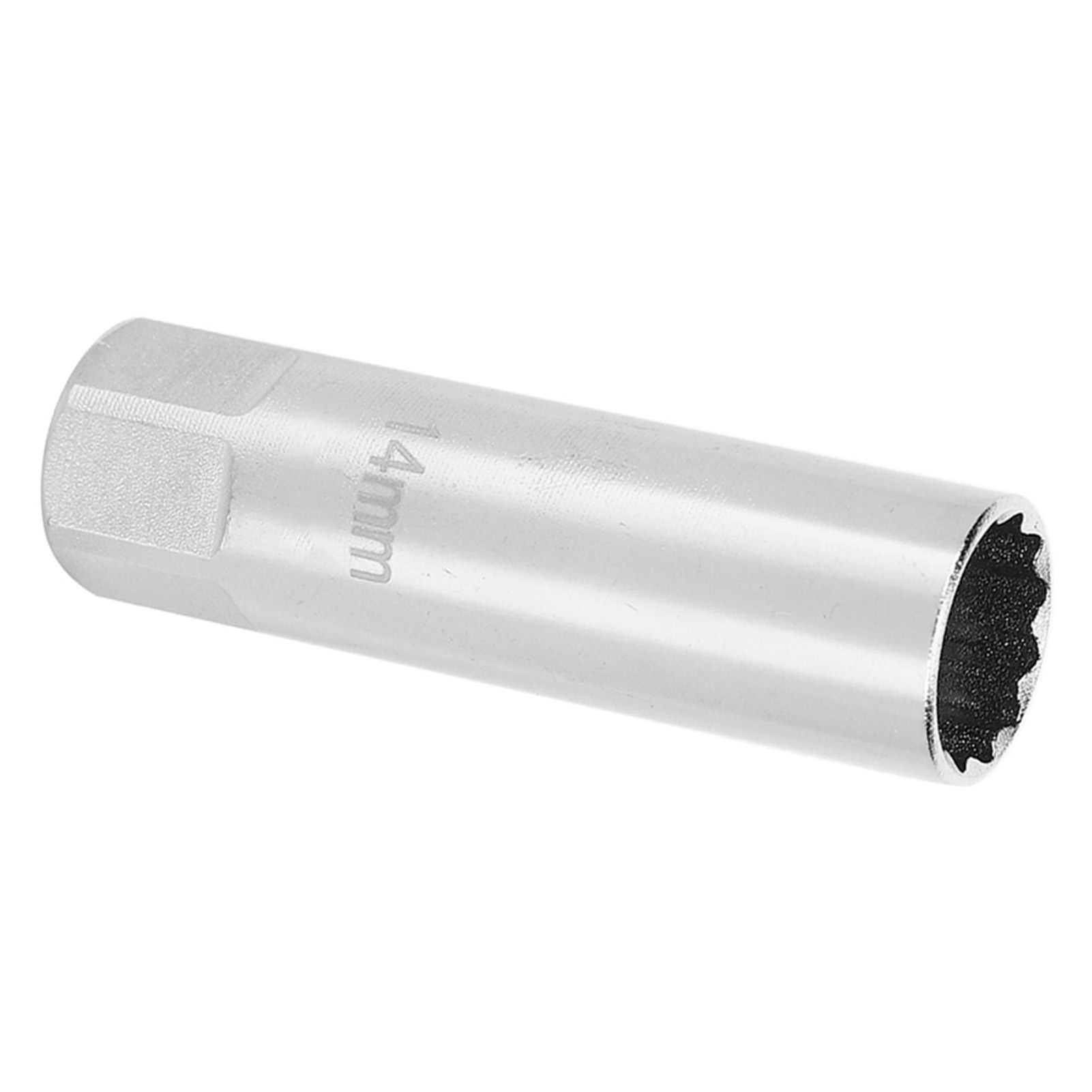 14 Mm 3/8" Hochsichtbarer, Polierter Zündkerzenschlüssel A6032 Für Nissan-zündkerzenausbau, Ausziehwerkzeug Mit Stecknuss, Chromgriff, Für Den Einsatz In Der Werkstatt.