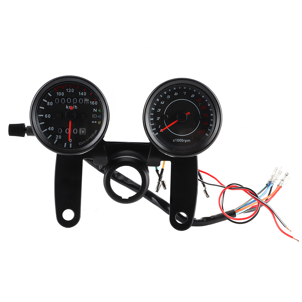 Universeller Motorrad-led-kilometerzähler, Drehzahlmesser, Geschwindigkeitsmesser, 12v