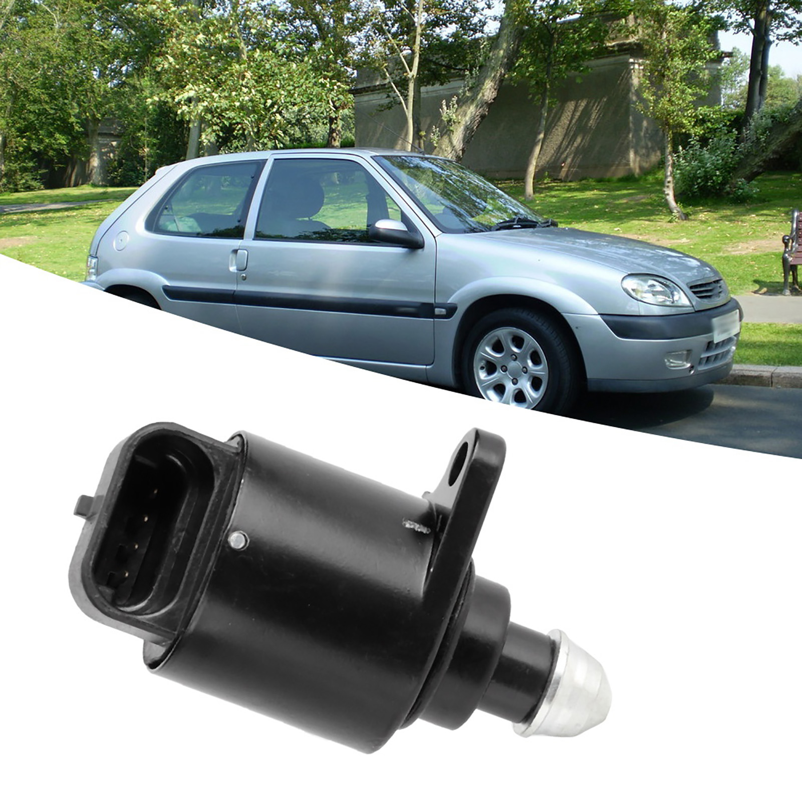 Leerlaufregelventil Für Citroën Saxo, Peugeot 206 Sw, Referenznummer 19205f, Neues Motorteil, Kompatibel Mit Einspritzung.