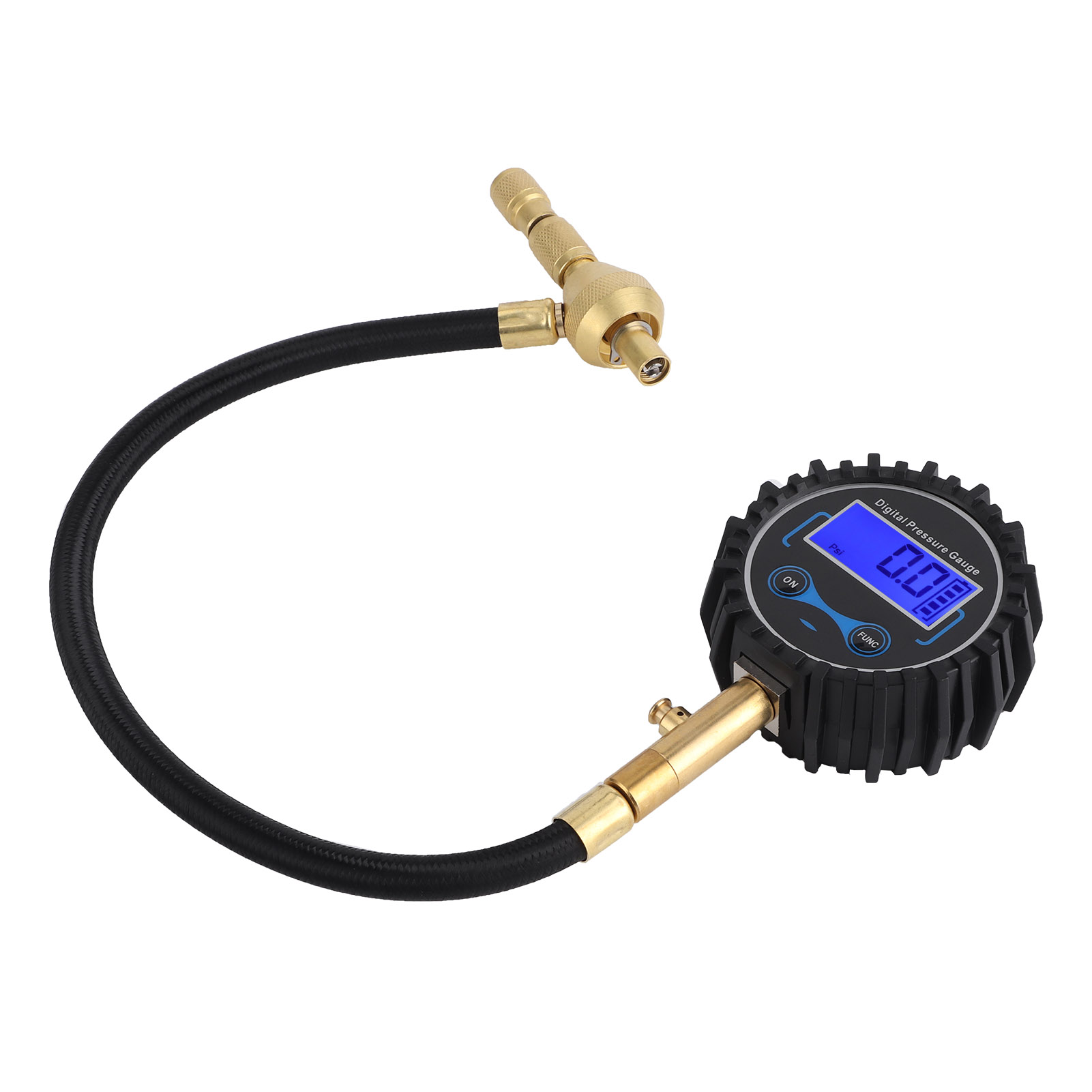 Digitales Lcd-reifenfüllgerät Mit Hochpräzisem Manometer, Multifunktions-reifenentlüfter Für Autos, Motorräder Und Fahrräder, 12 V, 150 Psi, Digitalanzeige, Druckregler