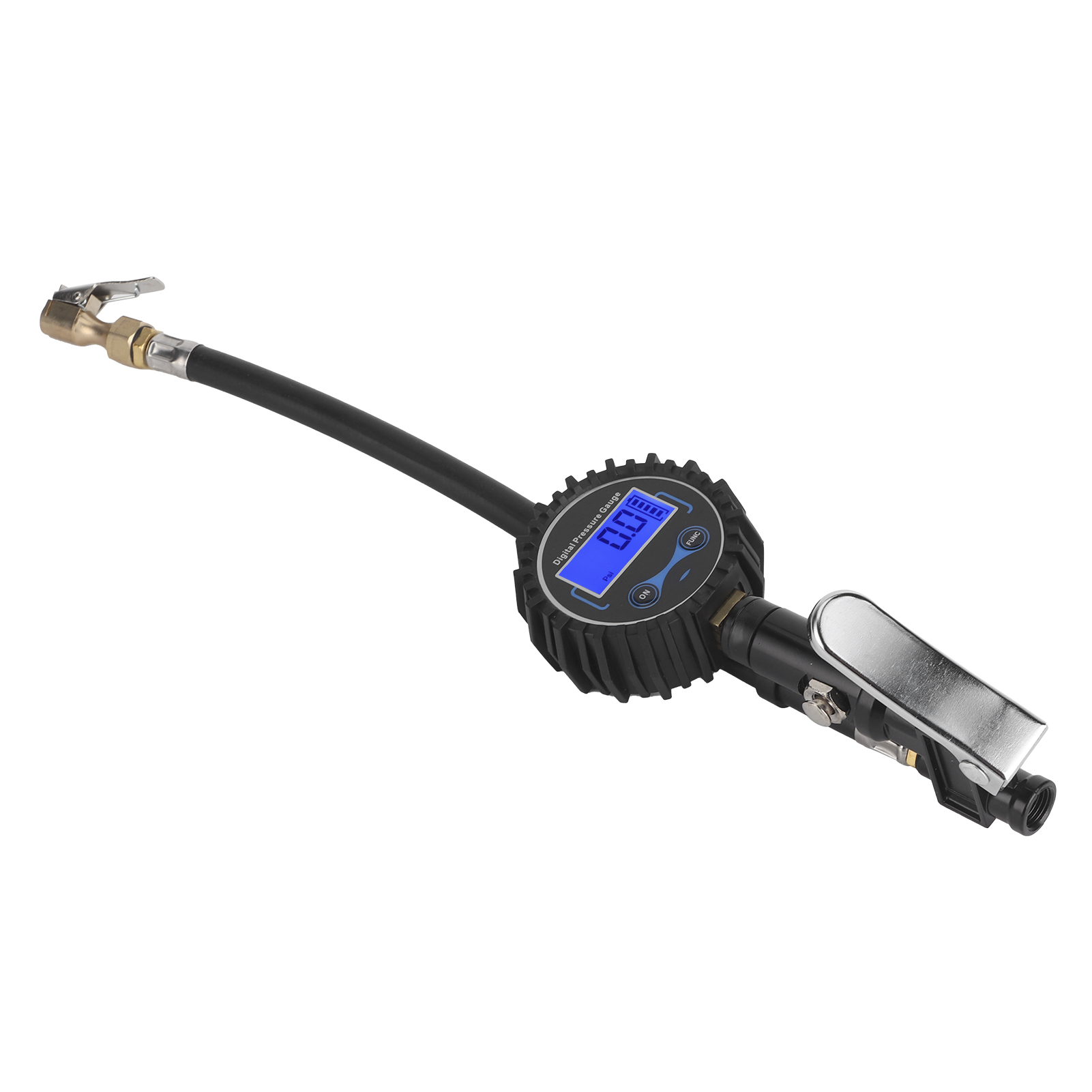 Reifendruckmesser Bis 200 Psi Mit Digitaler Lcd-anzeige Und Led-leuchte, Aufpumpgerät Für Autos, Motorräder Und Andere Fahrzeuge, Präzise Reifendruckkontrolle