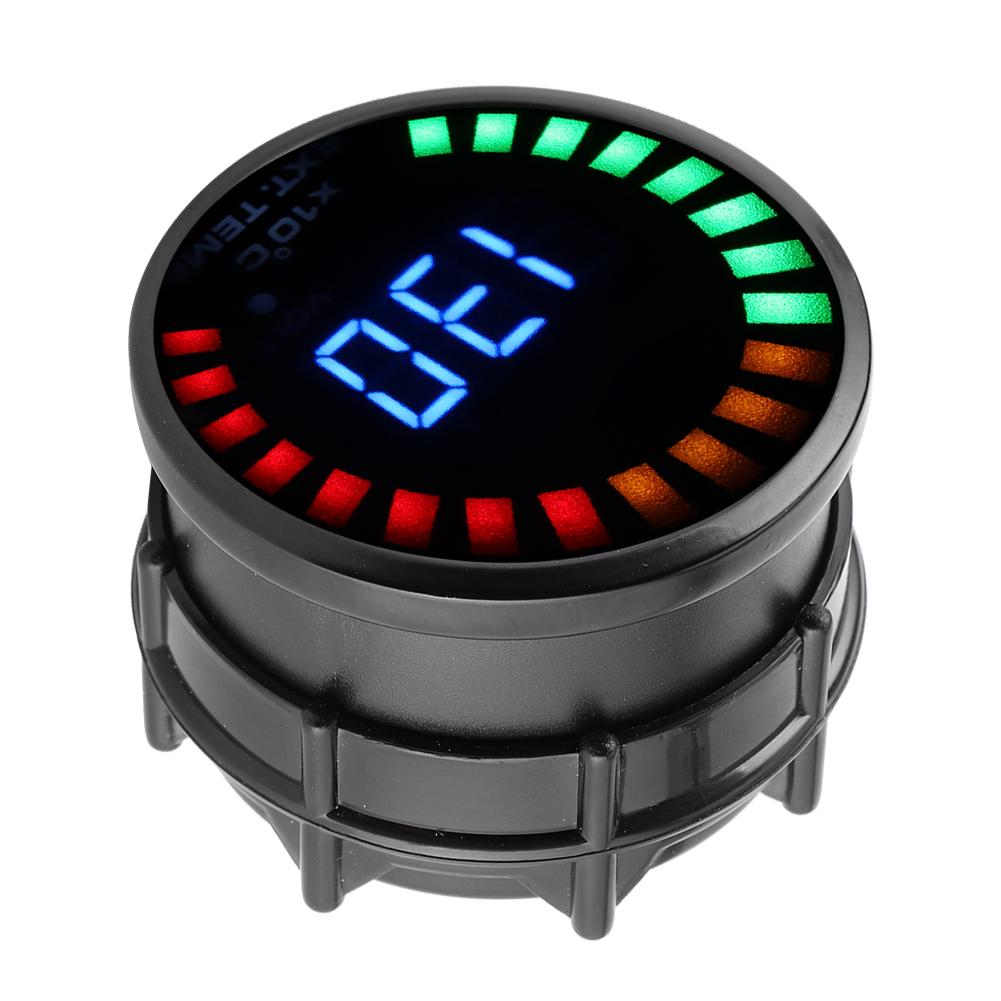 2-zoll-52-mm-abgastemperaturanzeige Mit Led-digitalanzeige Für 12-volt-benzinfahrzeuge