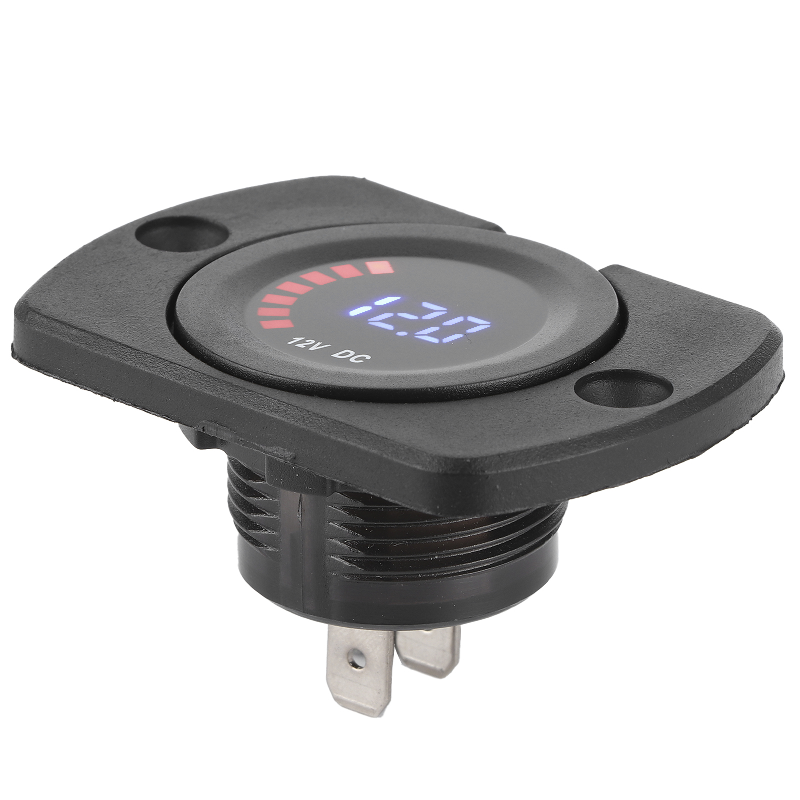 Spannungsmesser Mit Farbbildschirm, Fahrzeugmodifikations-ersatz-led-anzeige Dc 12v Mit Bedienfeld