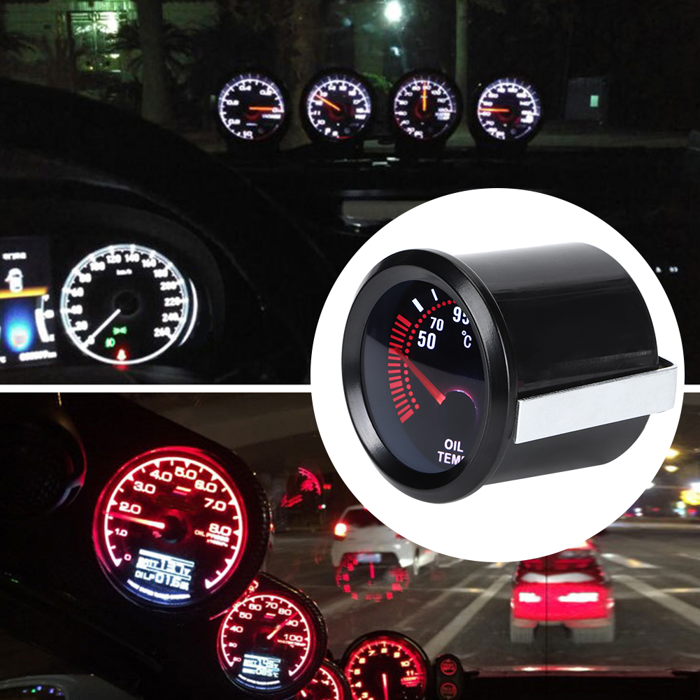 2-zoll-12-v-auto-öltemperaturanzeige, Digitales Öltemperaturmessgerät, Universelles Modifikationsteil