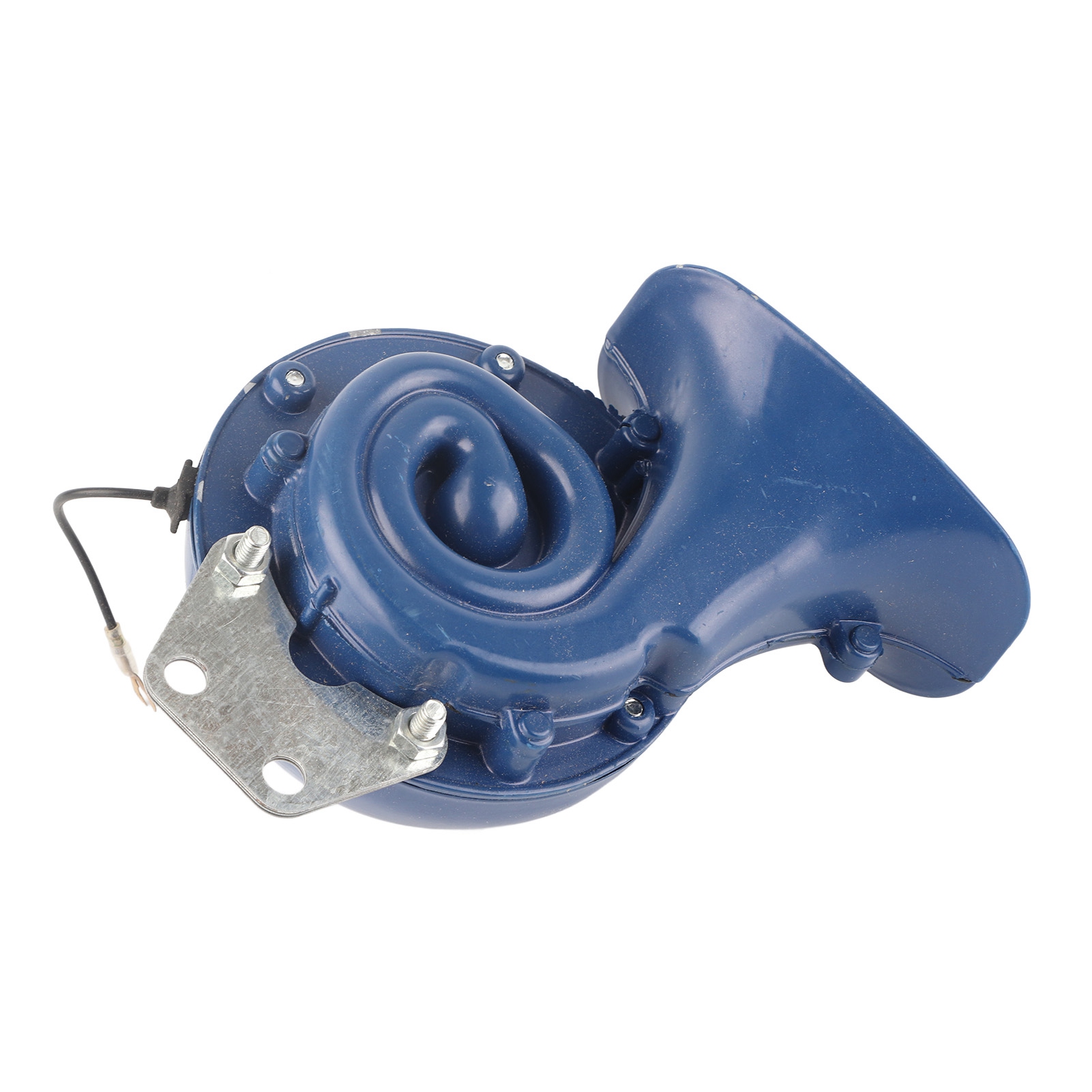 Universelle 8v 110db Elektrische Schneckenhupe Für Auto, Motorrad, Lkw, Boot, 9a Blau